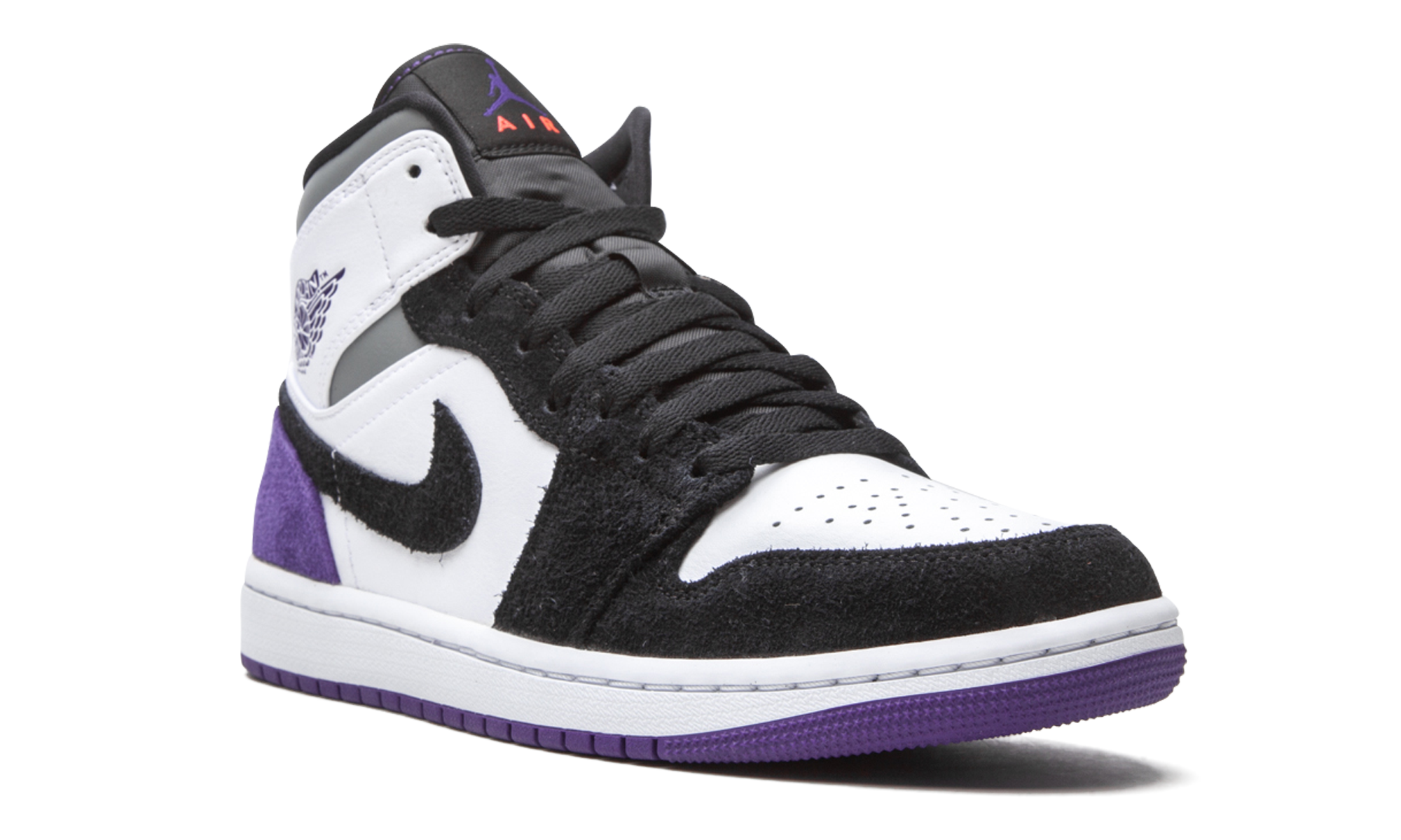Air Jordan 1 Mid SE "Court Purple Suede" 852542 105