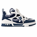 LV Skate Sneaker Marine White