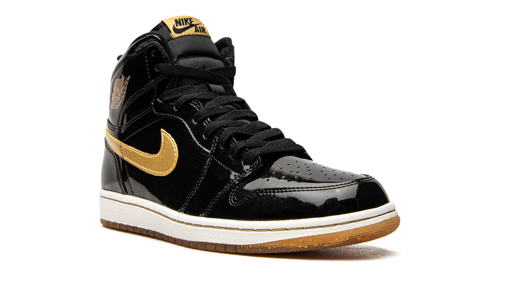 Air Jordan 1 Retro High OG "Black/Metallic Gold" 555088 019