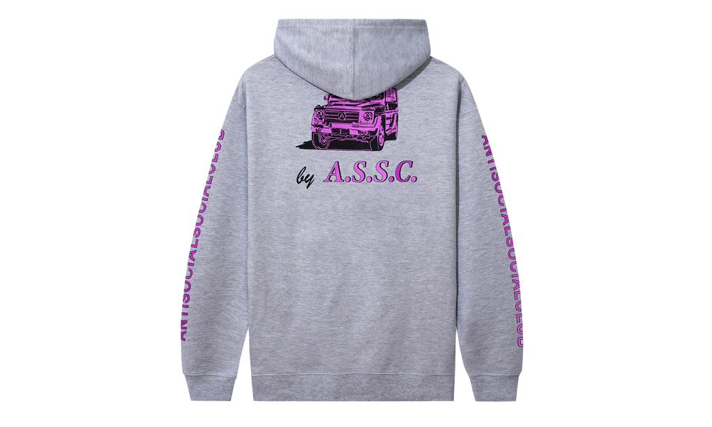 Berlin Alt Heather Hoodie "Grey" ANTSOC BERLIN