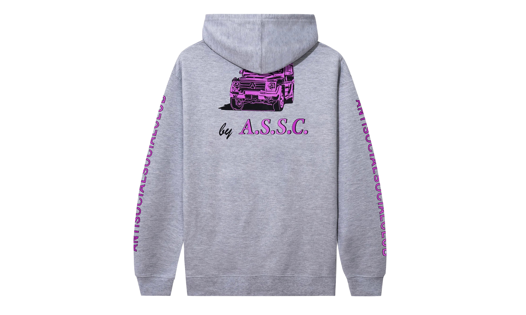 Berlin Alt Heather Hoodie "Grey" ANTSOC BERLIN