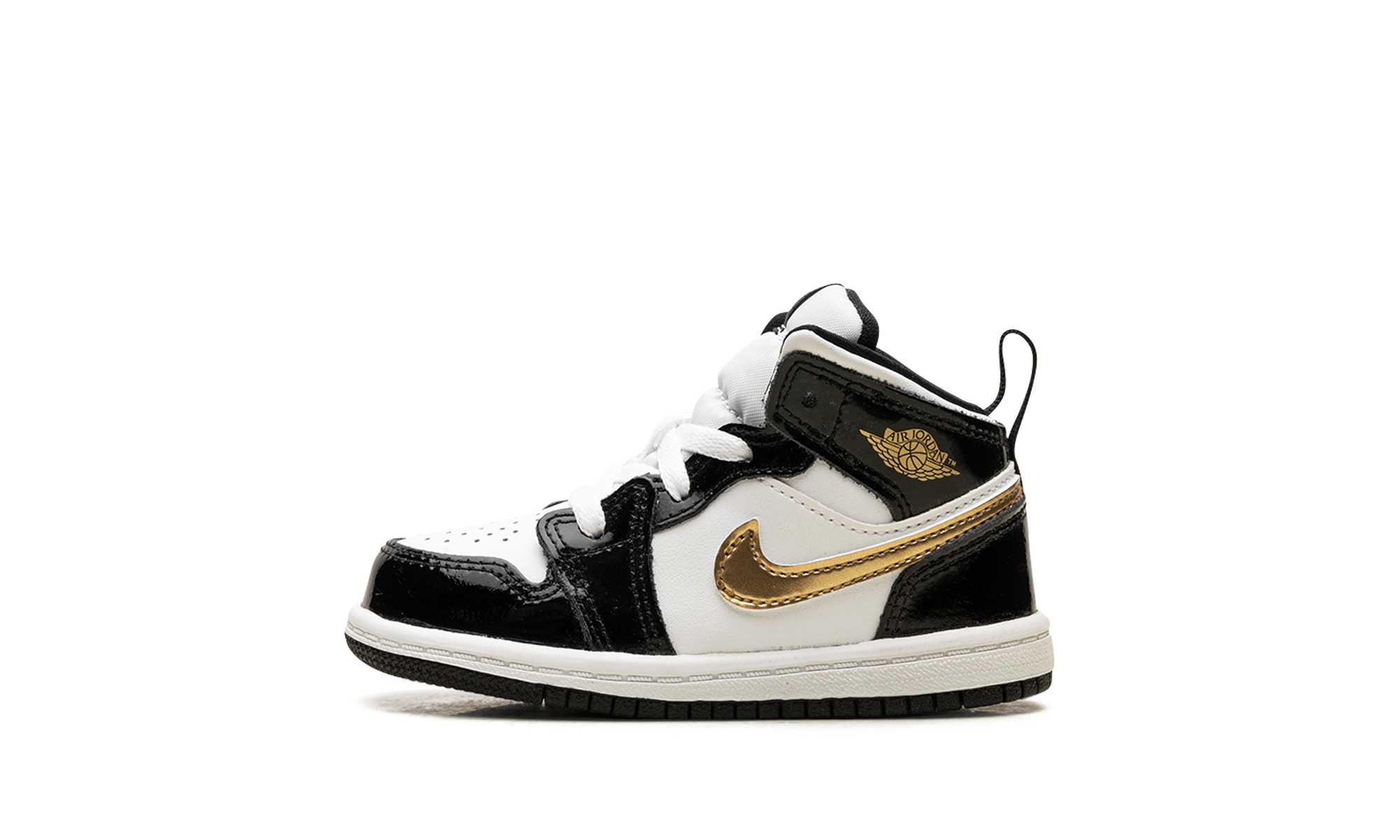 Air Jordan 1 Mid SE TD "Black Gold" BQ6933 007