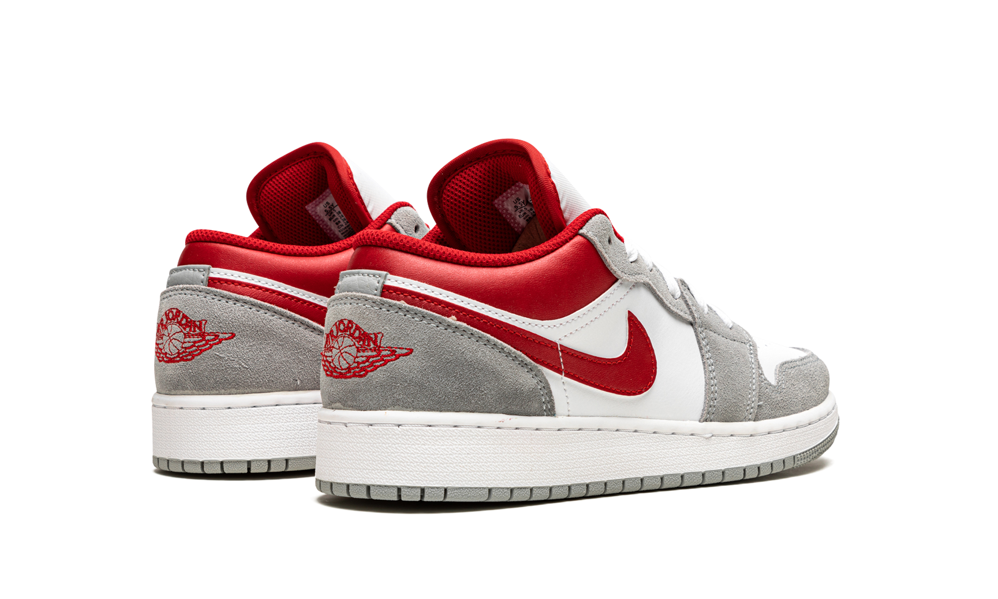 Air Jordan 1 Low SE GS "Smoke Grey Gym Red" DM0589 016