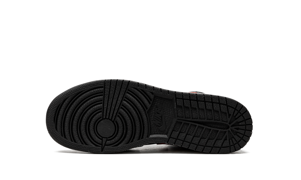 Air Jordan 1 Mid GS "Black / Gym Red" 554725 009