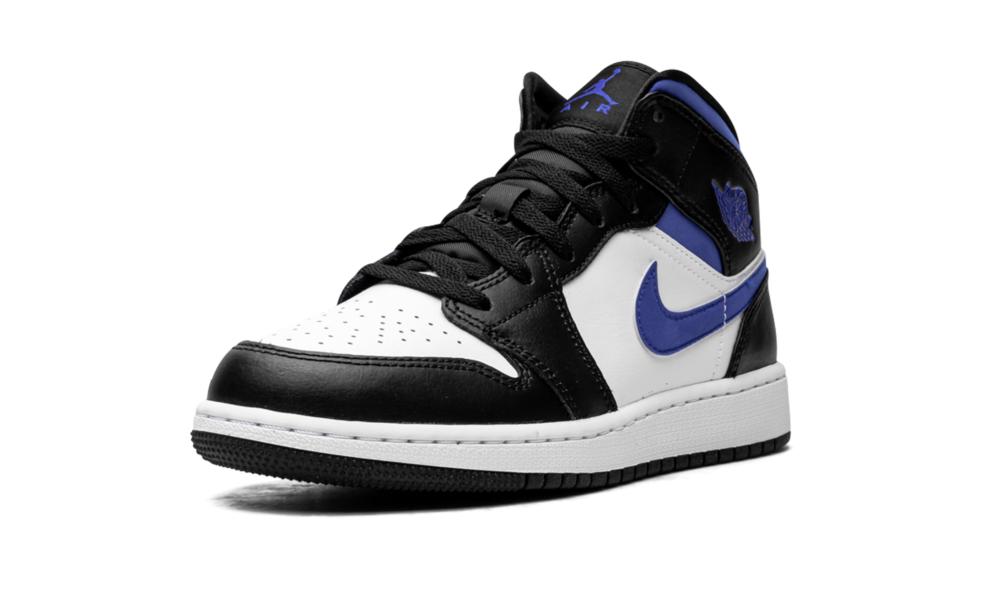 Air Jordan 1 Mid GS "Racer Blue / Black / White" 554725 140