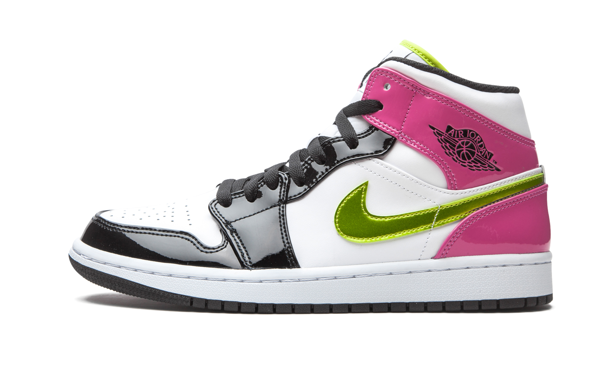 Air Jordan 1 Mid SE "Cyber / Active Fuchsia" CZ9834 100