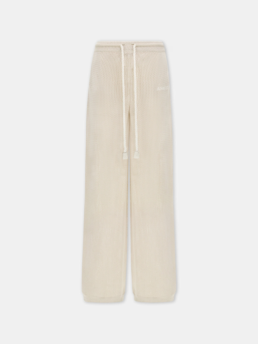 WOMEN - WOMEN'S AMIRI CROCHET MESH PANT - -Alabaster