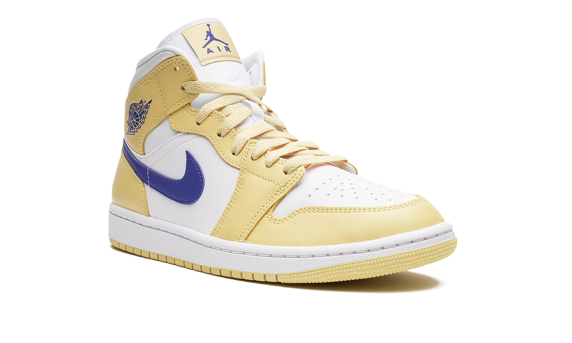 AIR JORDAN 1 MID WMNS "Lemon Wash" BQ6472 701