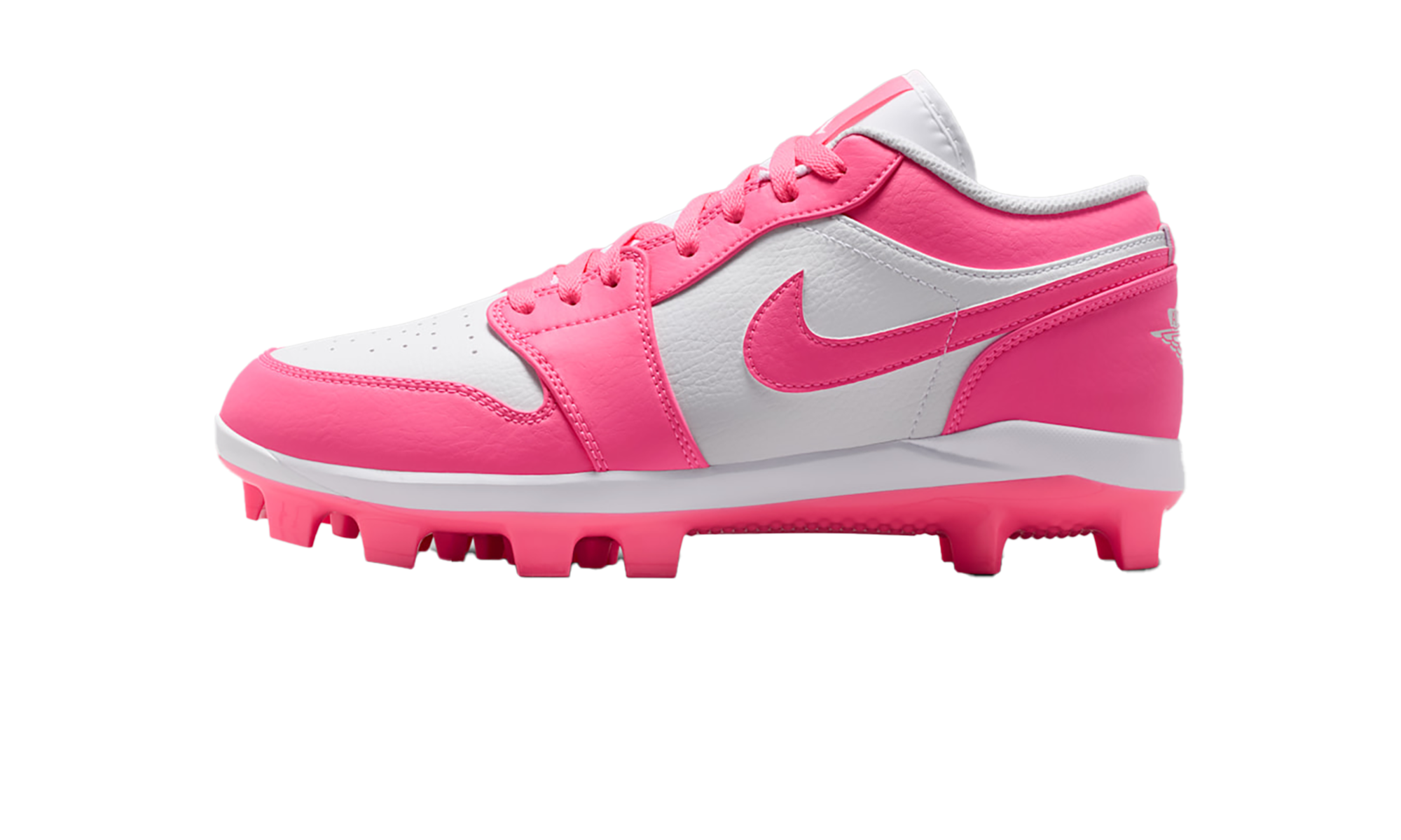 Air Jordan 1 Retro MCS Low Cleats "Digital Pink" CJ8524 103