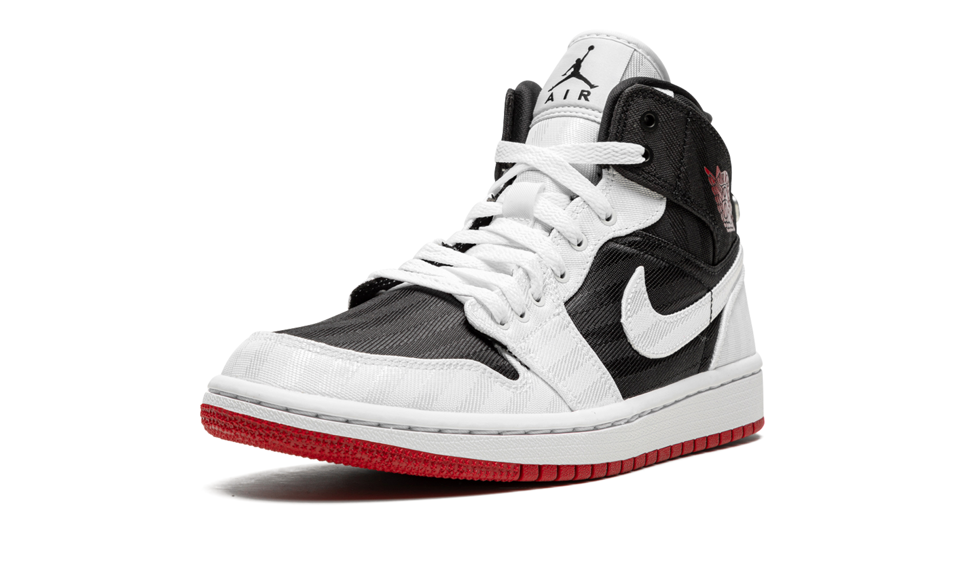 AIR JORDAN 1 MID SE UTL WMNS "White / Black / Gym Red" DD9338 016