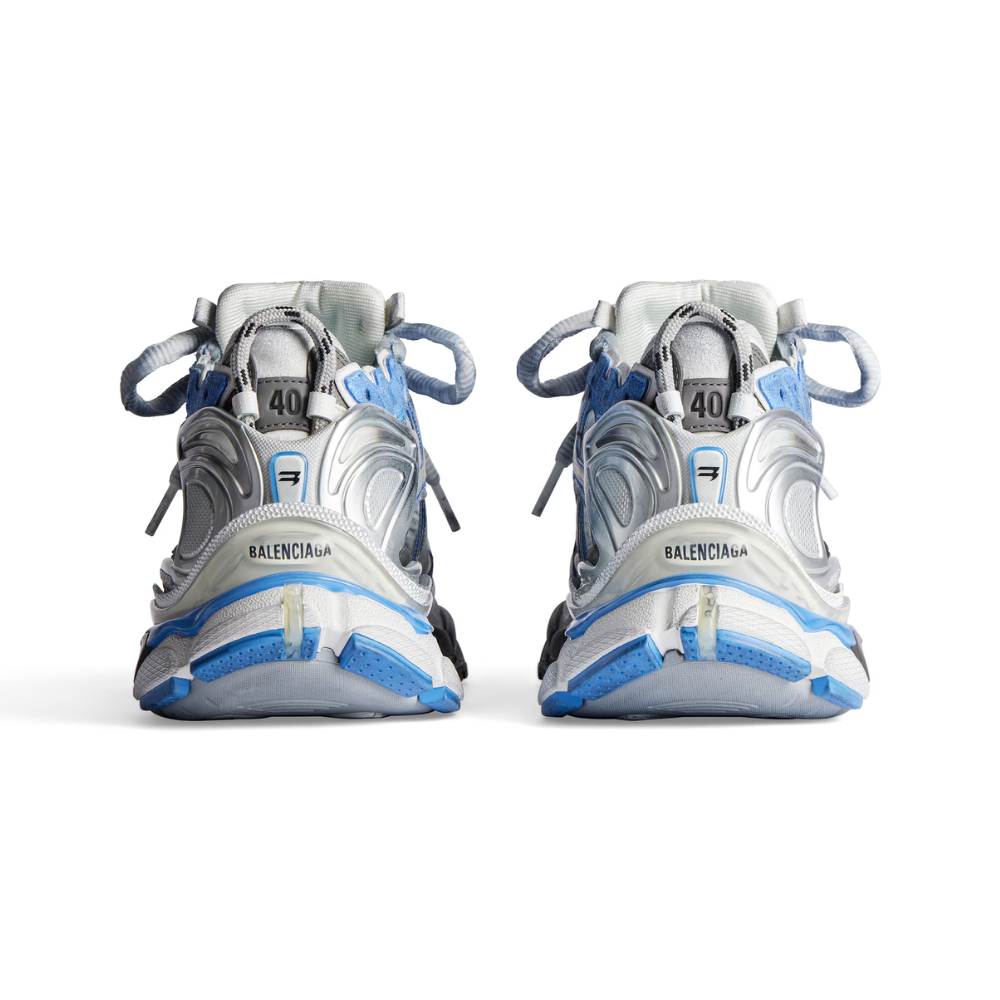 Runner Sneaker – Blue/White/Grey