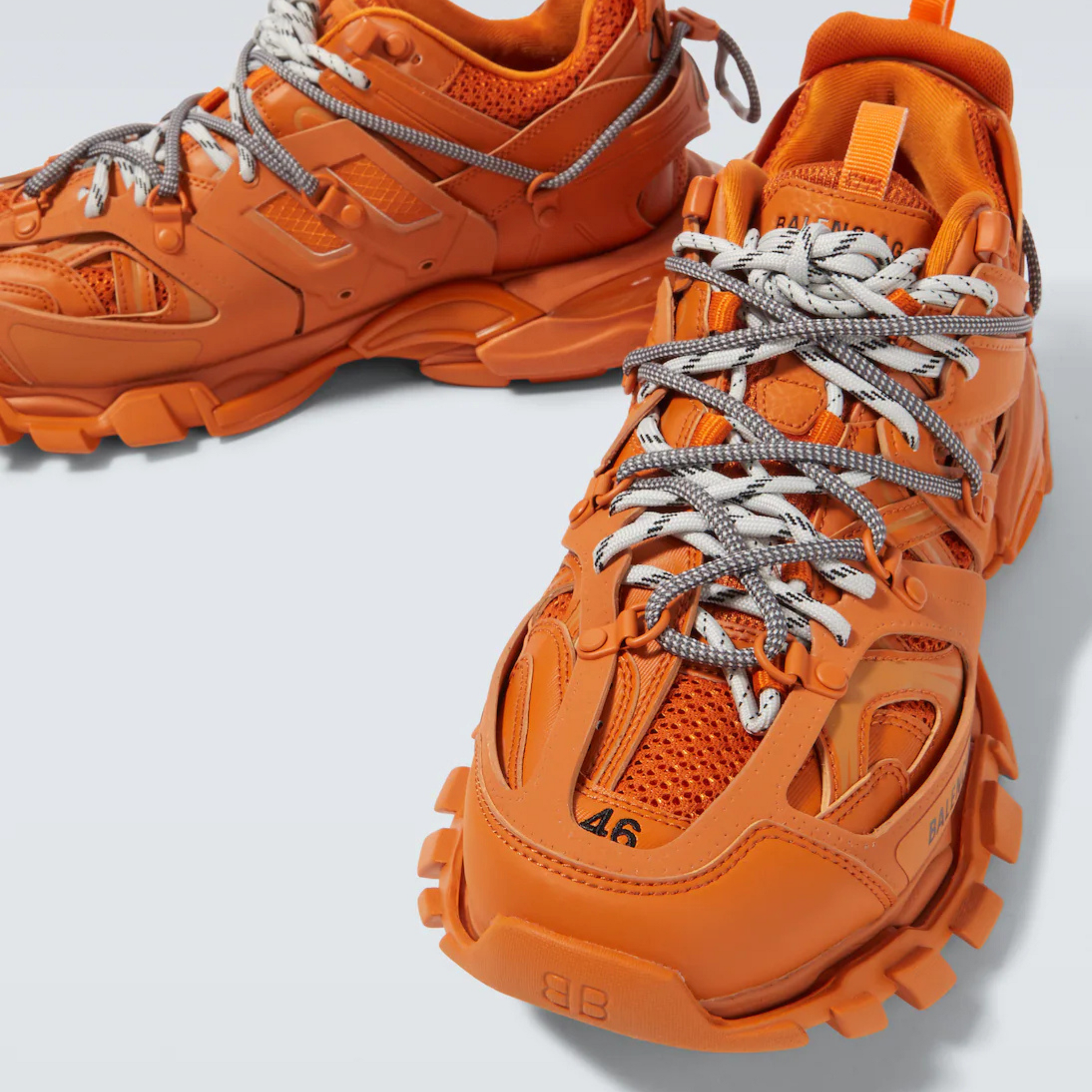 Trail-Detail Track Sneakers