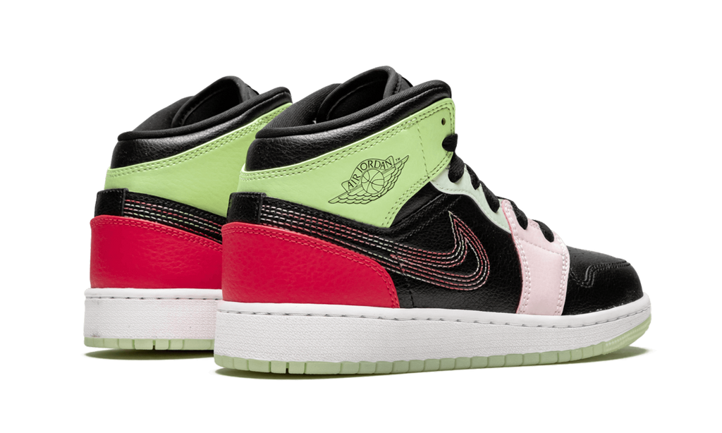 Air Jordan 1 Mid SE GS "Glow In The Dark" AV5174 076
