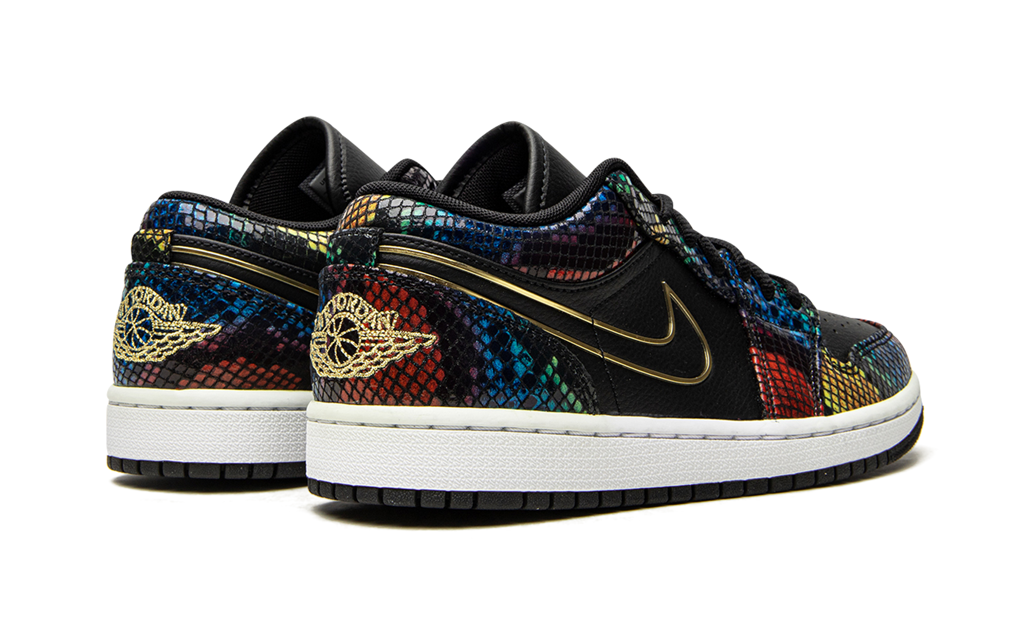 Air Jordan 1 Low WMNS "Multicolor Snakeskin" CW5580 001