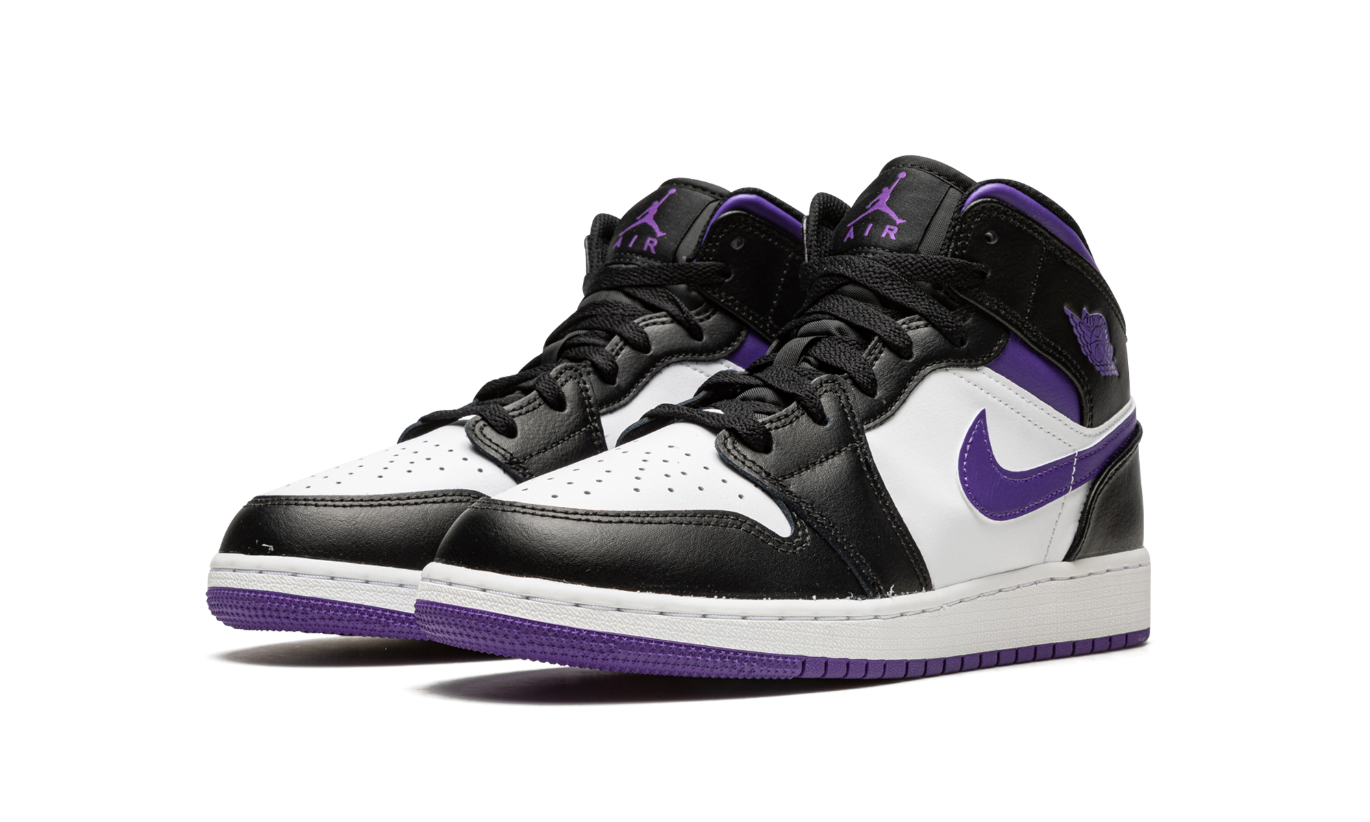 Air Jordan 1 Mid GS "Dark Iris" 554725 095