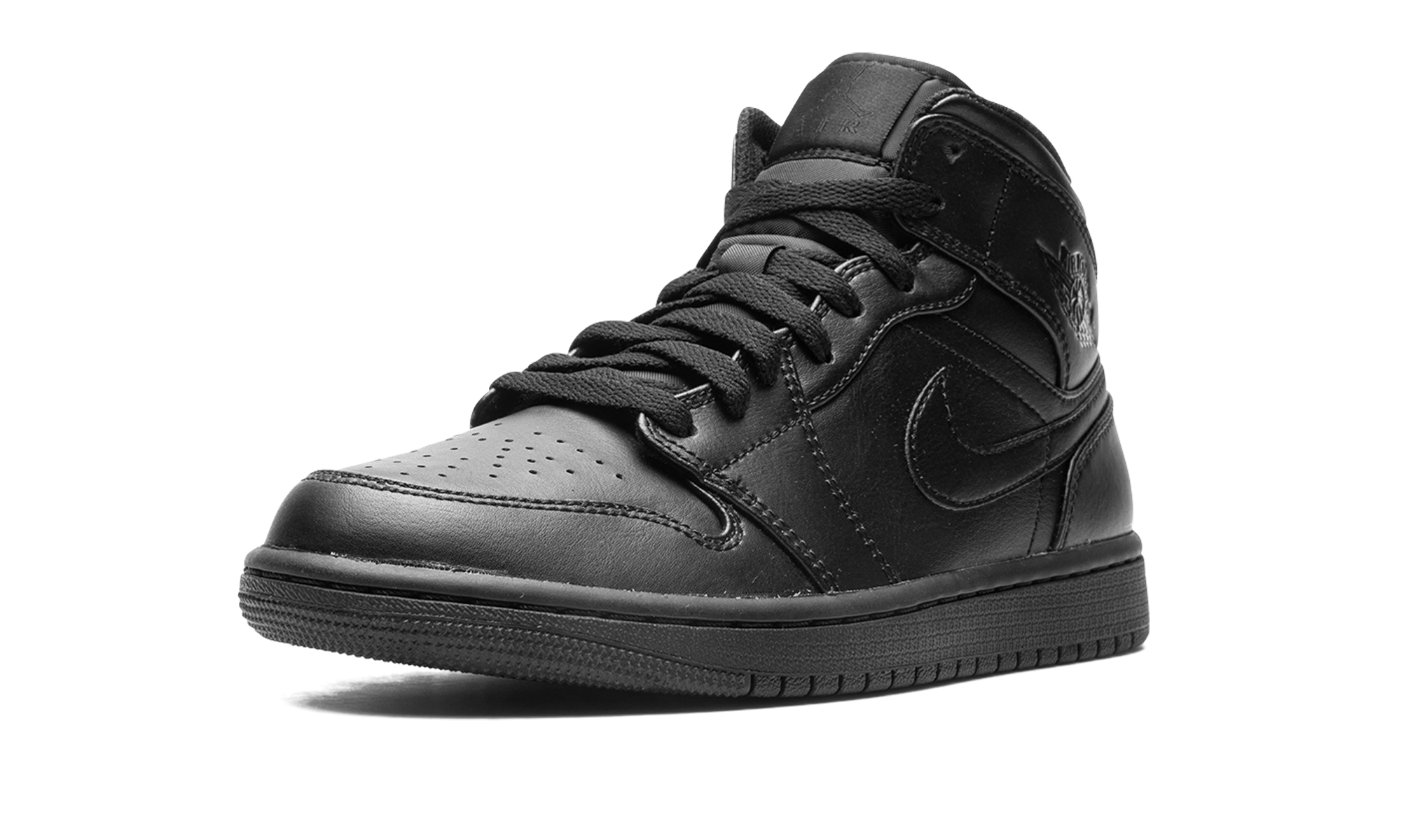 Air Jordan 1 Mid "Triple Black" 554724 093