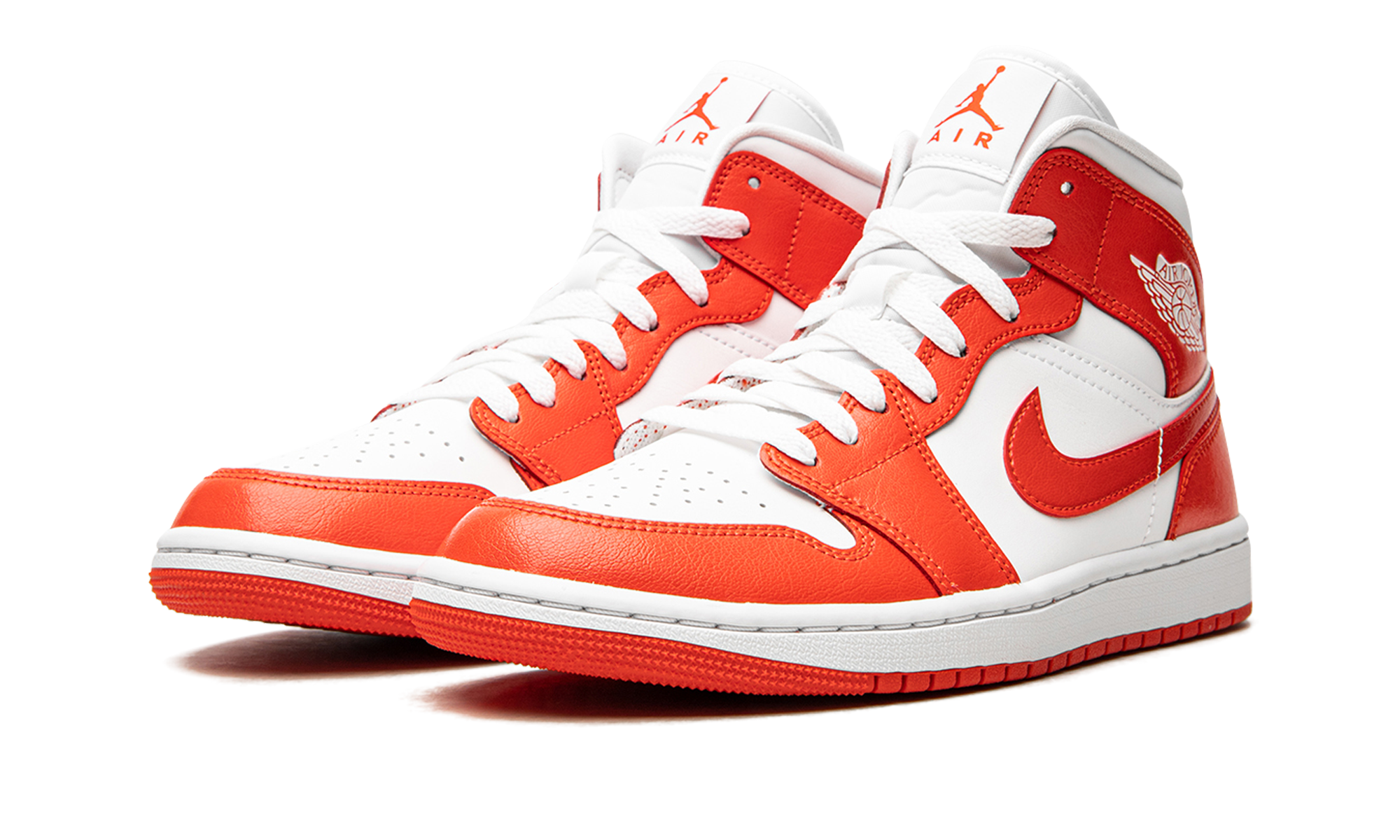 AIR JORDAN 1 MID WMNS "Habanero Red" BQ6472 116