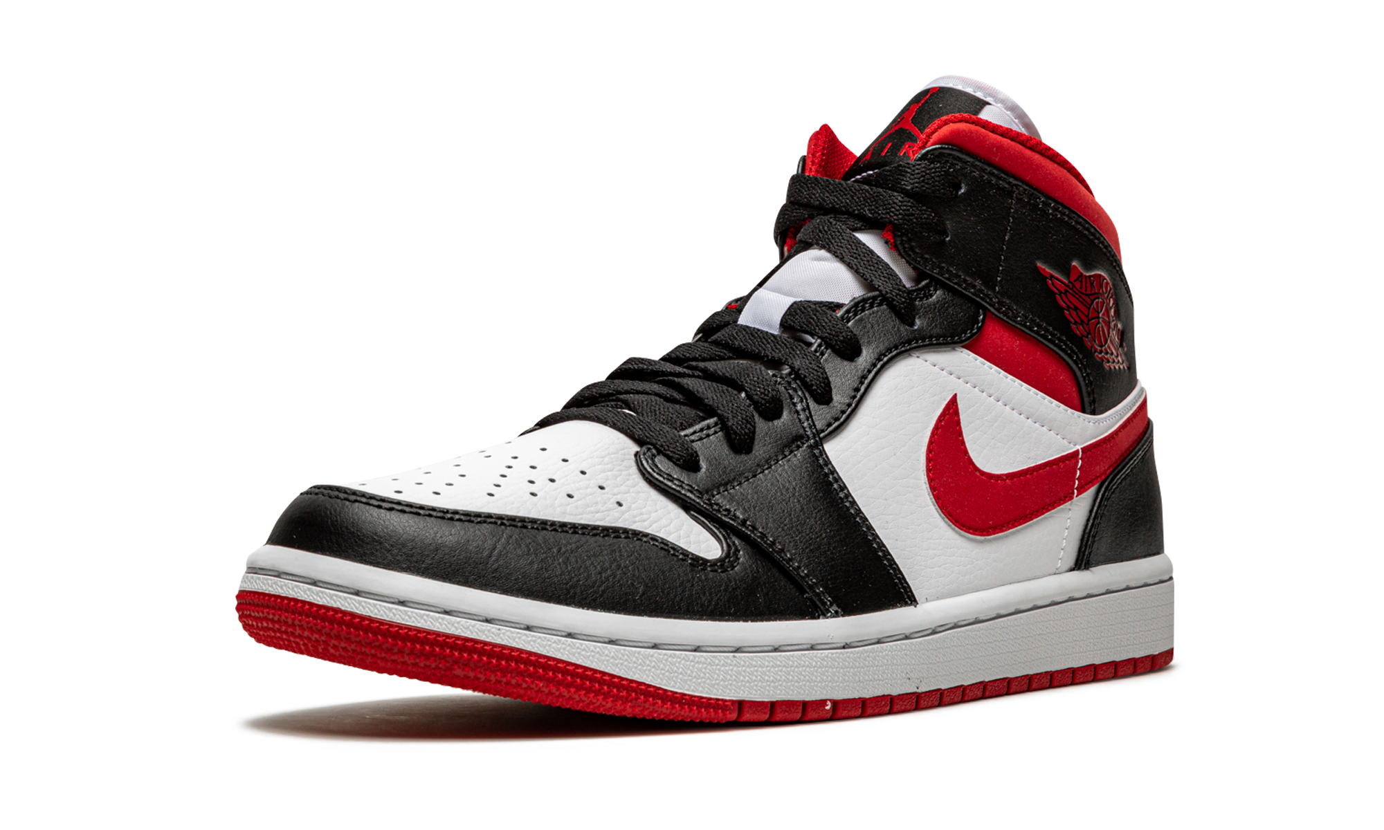 Air Jordan 1 Mid "Metallic Red" 554724 122