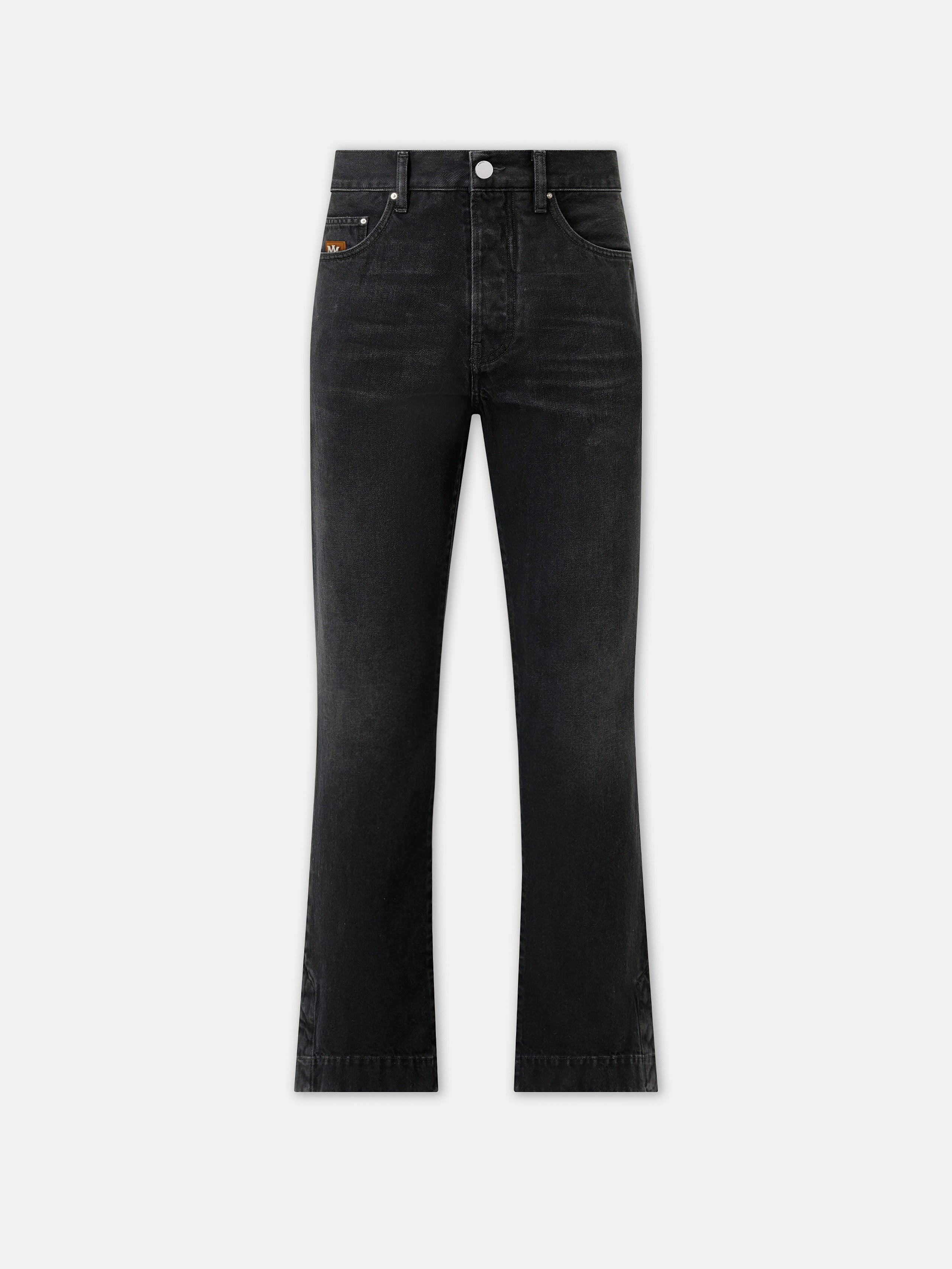 STRAIGHT FLARE JEAN - Vintage Black