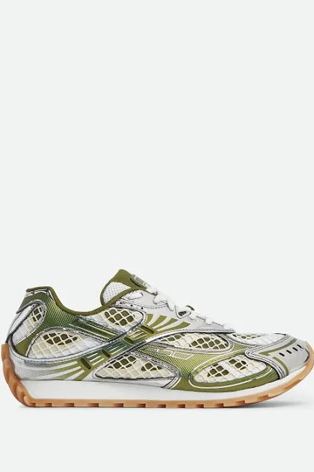 BOTTEGA VENETA ORBIT : Olive Green Sneaker