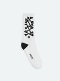 BONES SOCK - White/Black