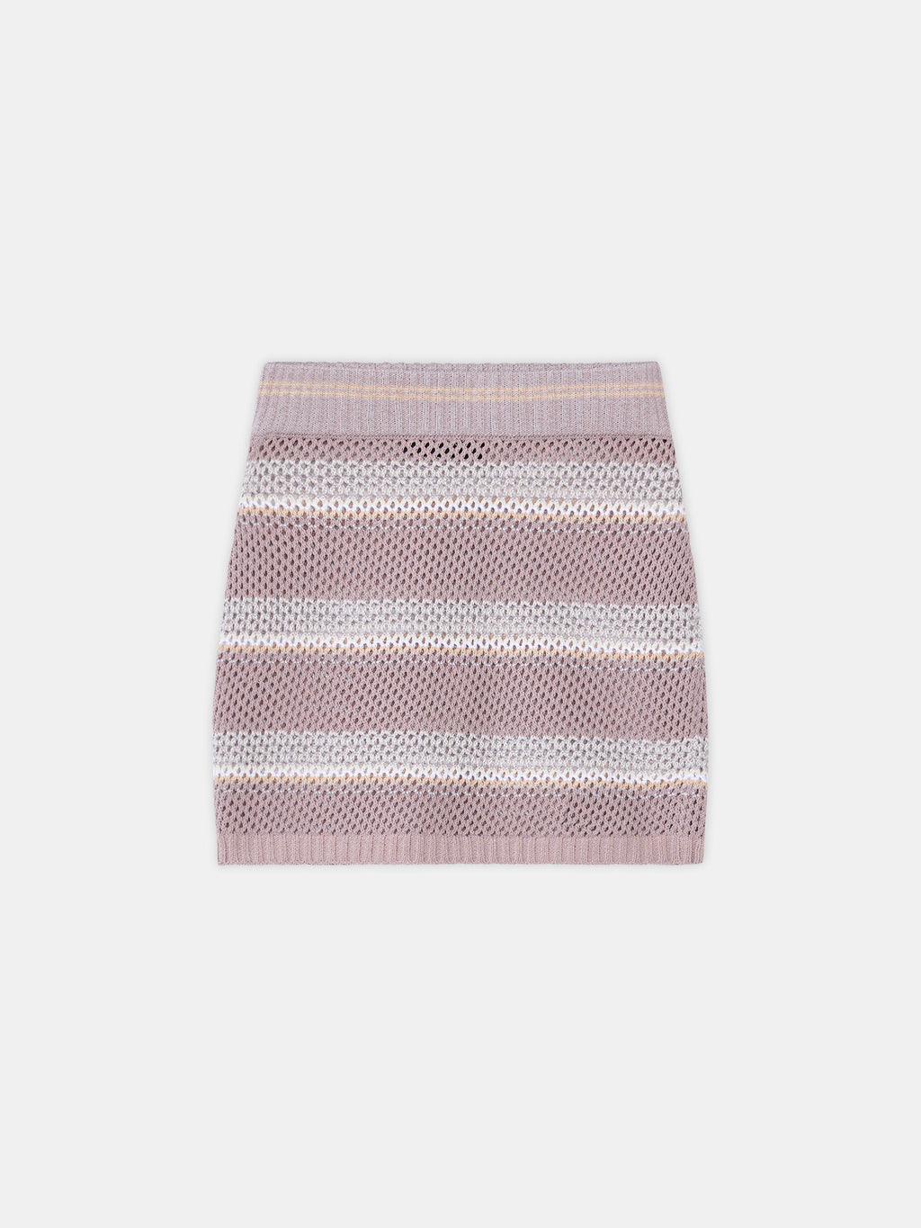 WOMEN - WOMEN'S MA STRIPE CROCHET MINI SKIRT - Dusk