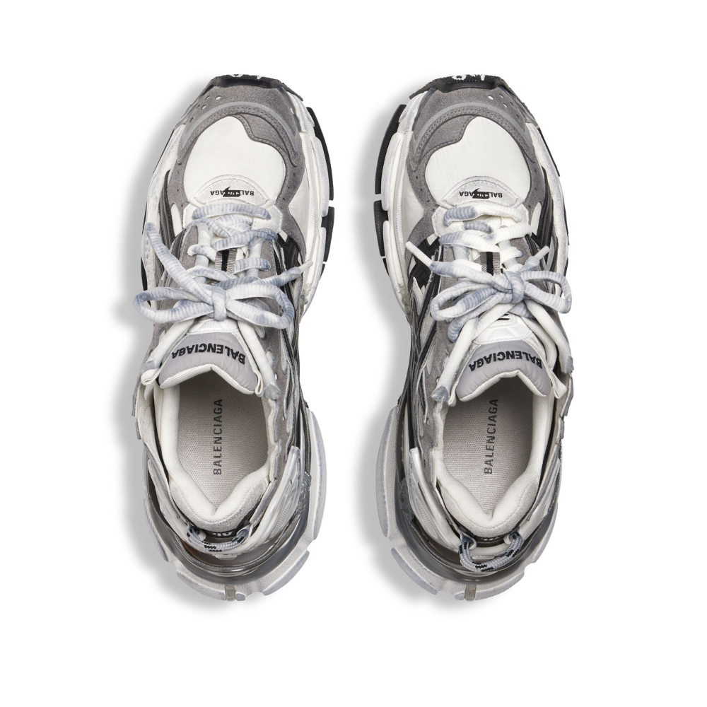 Runner Panelled Sneakers