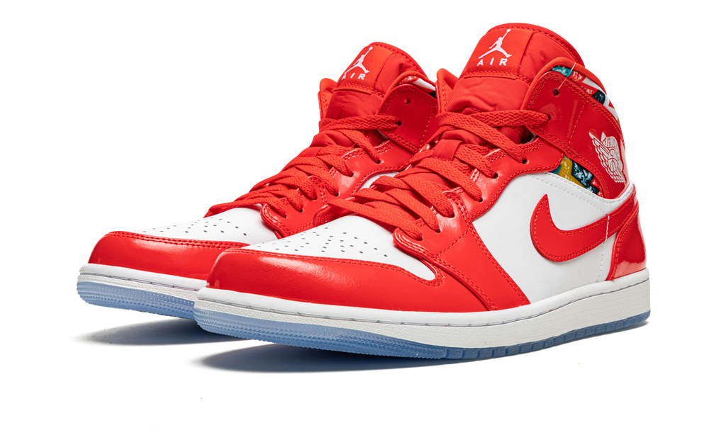 Air Jordan 1 Mid SE "Barcelona Sweater" DC7294 600