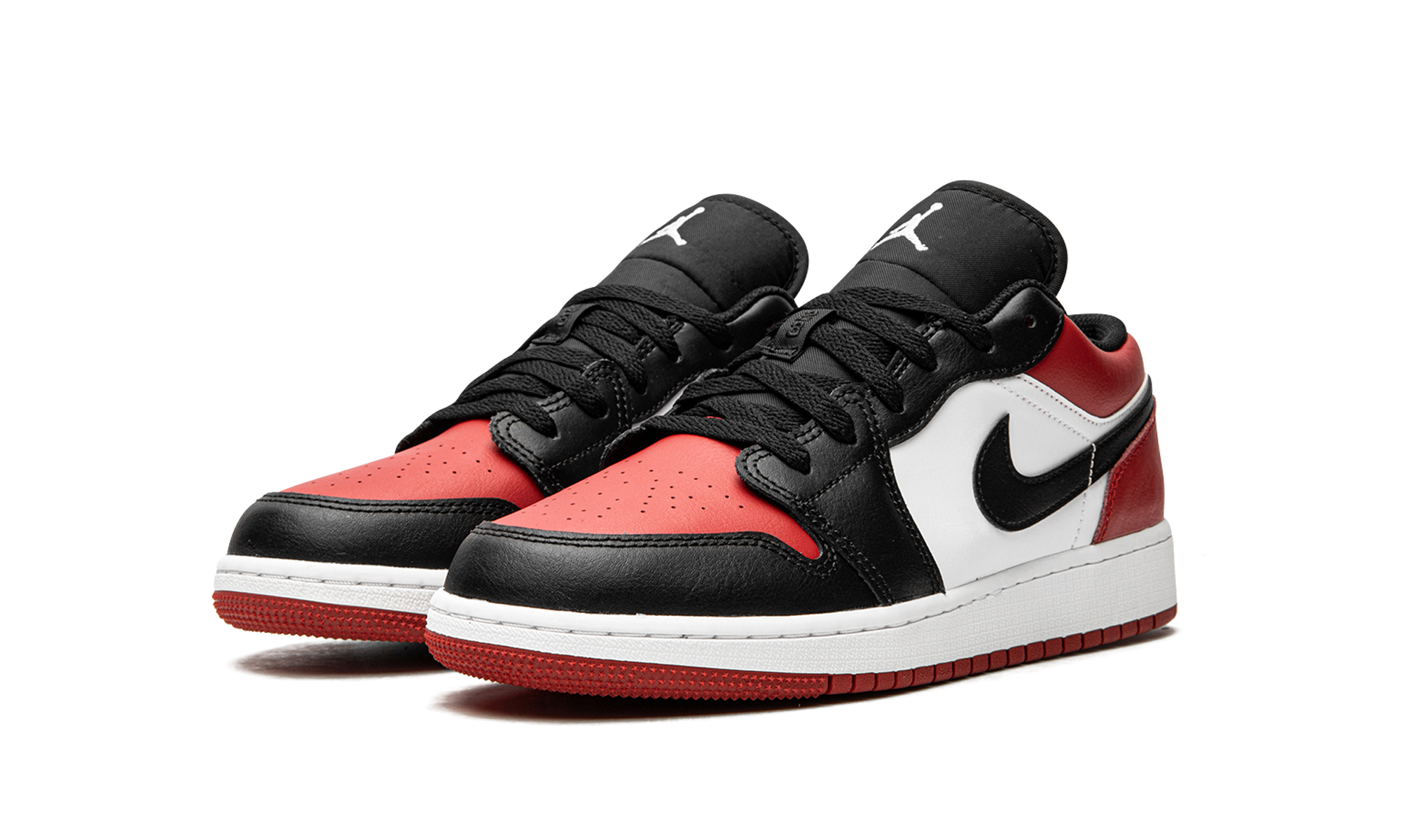 Air Jordan 1 Low GS "Bred Toe" 553560 612