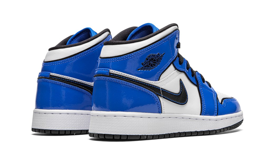 Air Jordan 1 Mid SE GS "Signal Blue" BQ6931 402