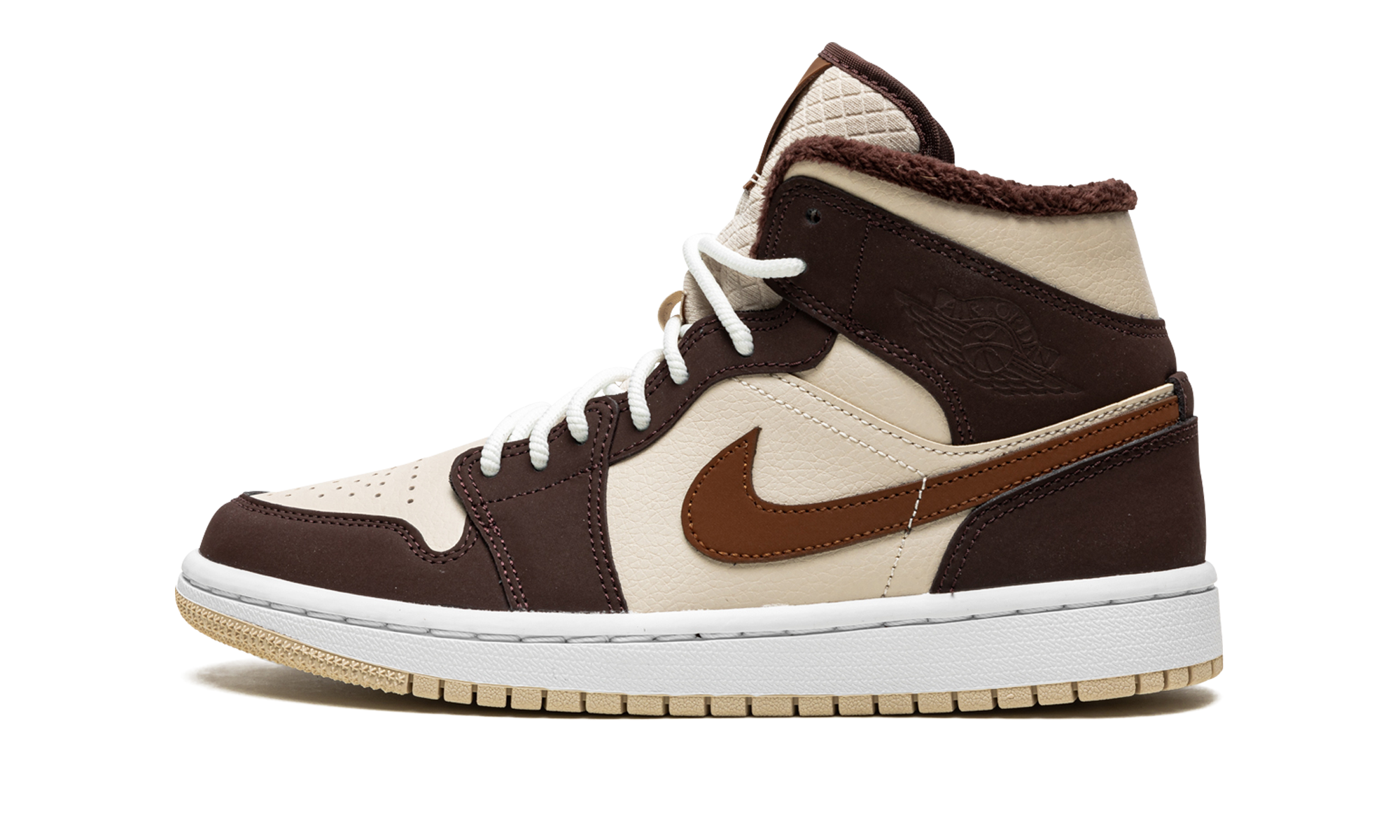 AIR JORDAN 1 MID SE WMNS "Brown Basalt Fleece" DO6699 200