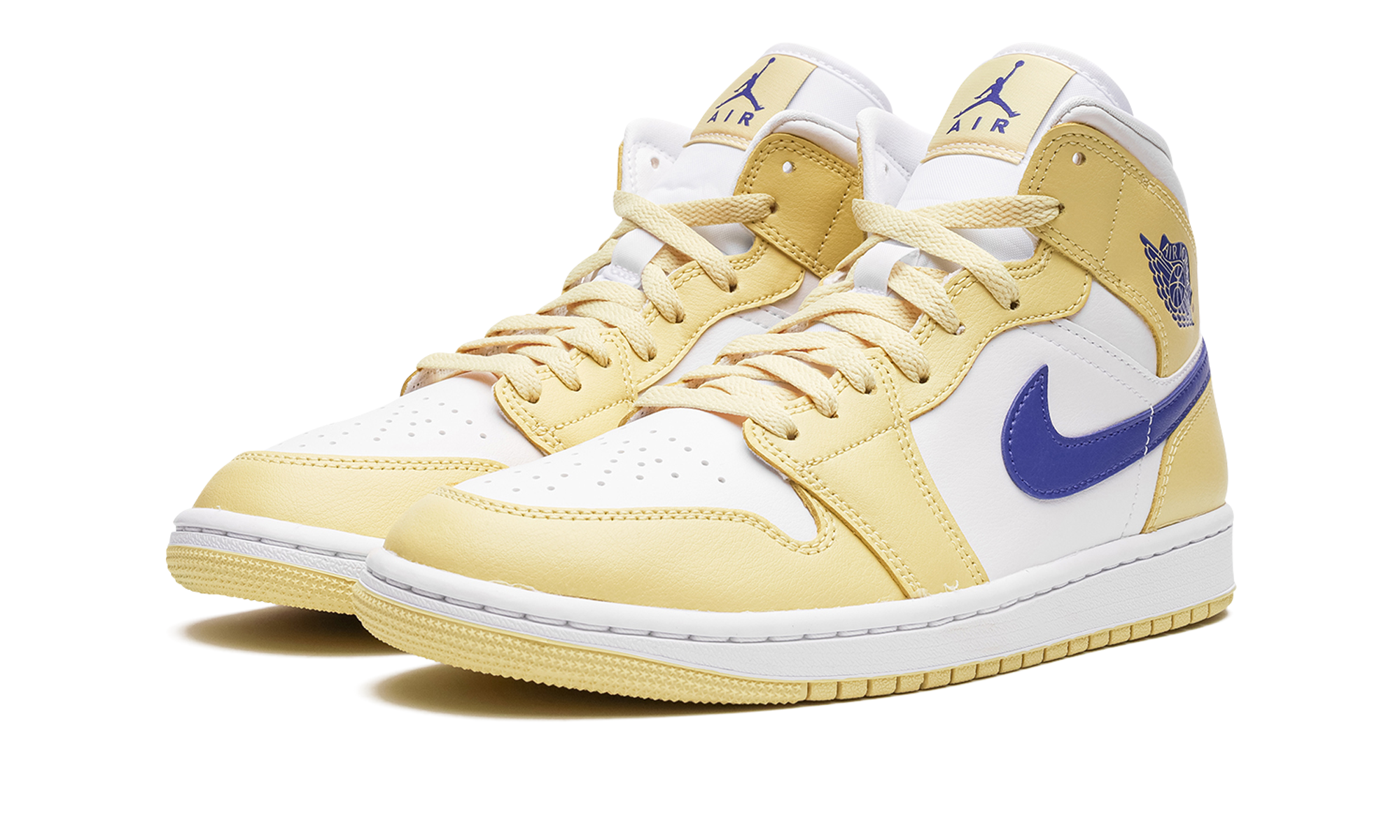 AIR JORDAN 1 MID WMNS "Lemon Wash" BQ6472 701