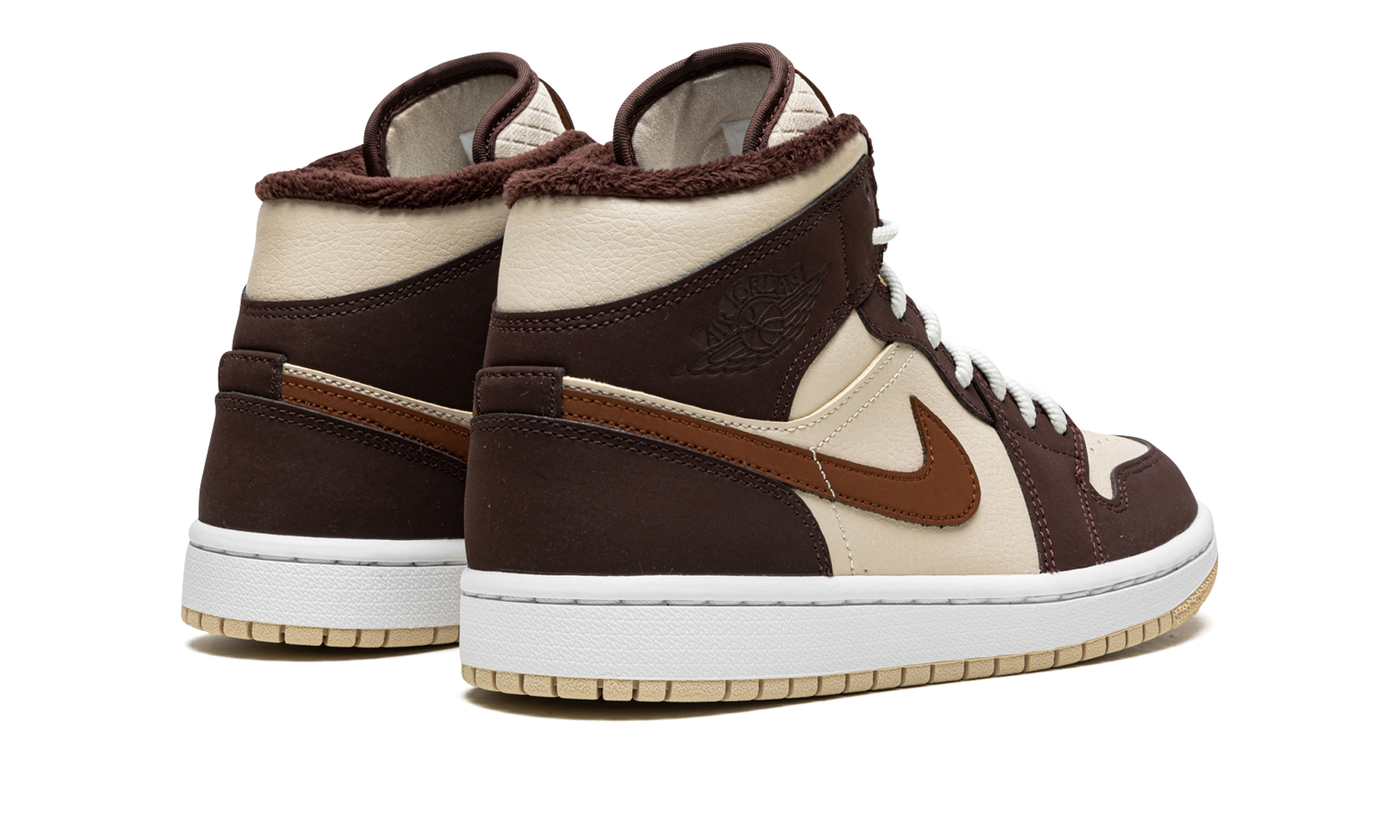 AIR JORDAN 1 MID SE WMNS "Brown Basalt Fleece" DO6699 200