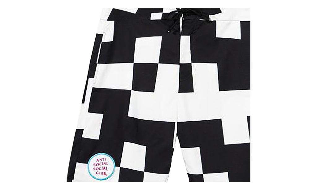 Kook Boardshorts "Black / White" AS0241