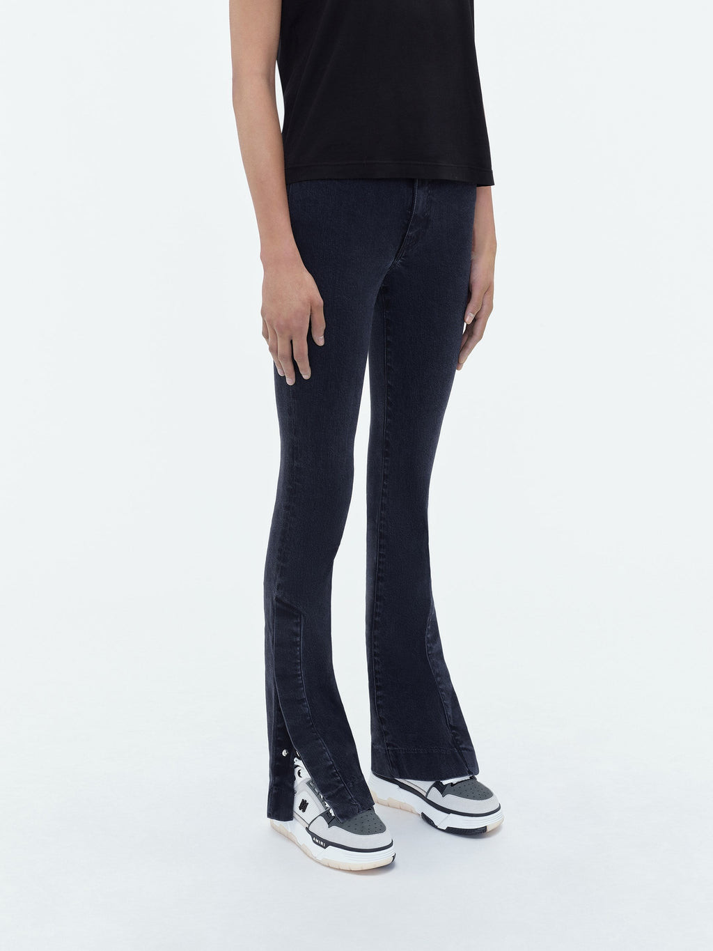WOMEN - WOMEN'S KICK FLARE - Faded Black