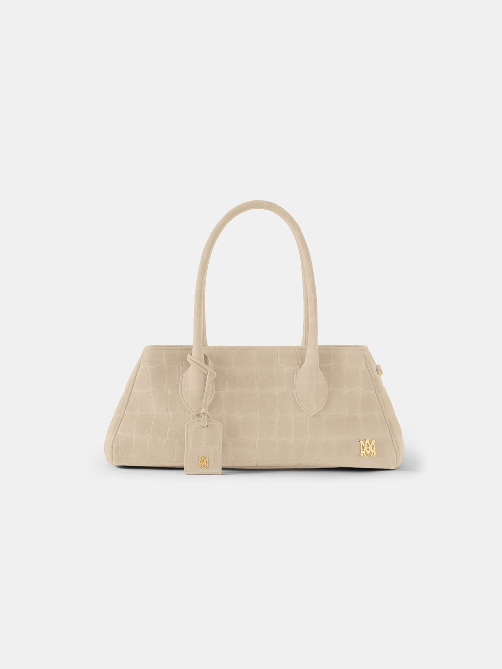 WOMEN - WOMEN'S SUEDE CROC HONEY 40 SHOULDER - Taupe