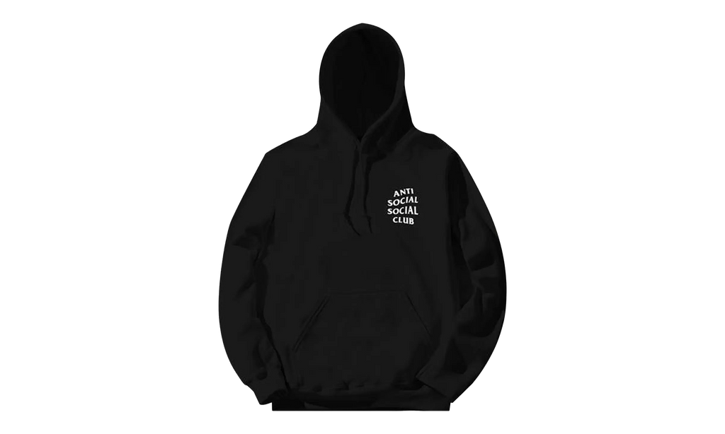 Anti Social Social Club Kkoch Hoodie "Black" KKCH02