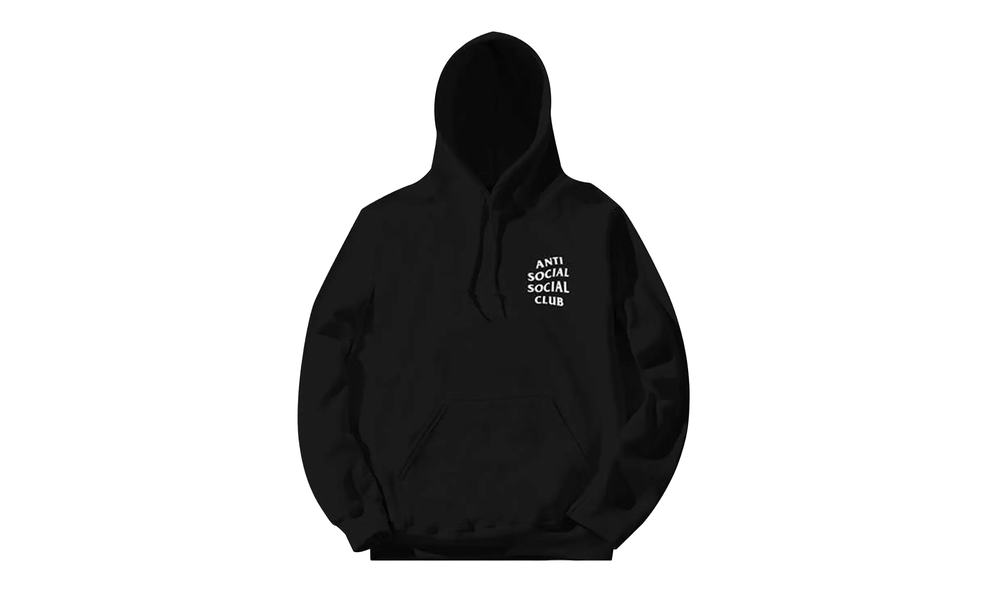 Anti Social Social Club Kkoch Hoodie "Black" KKCH02