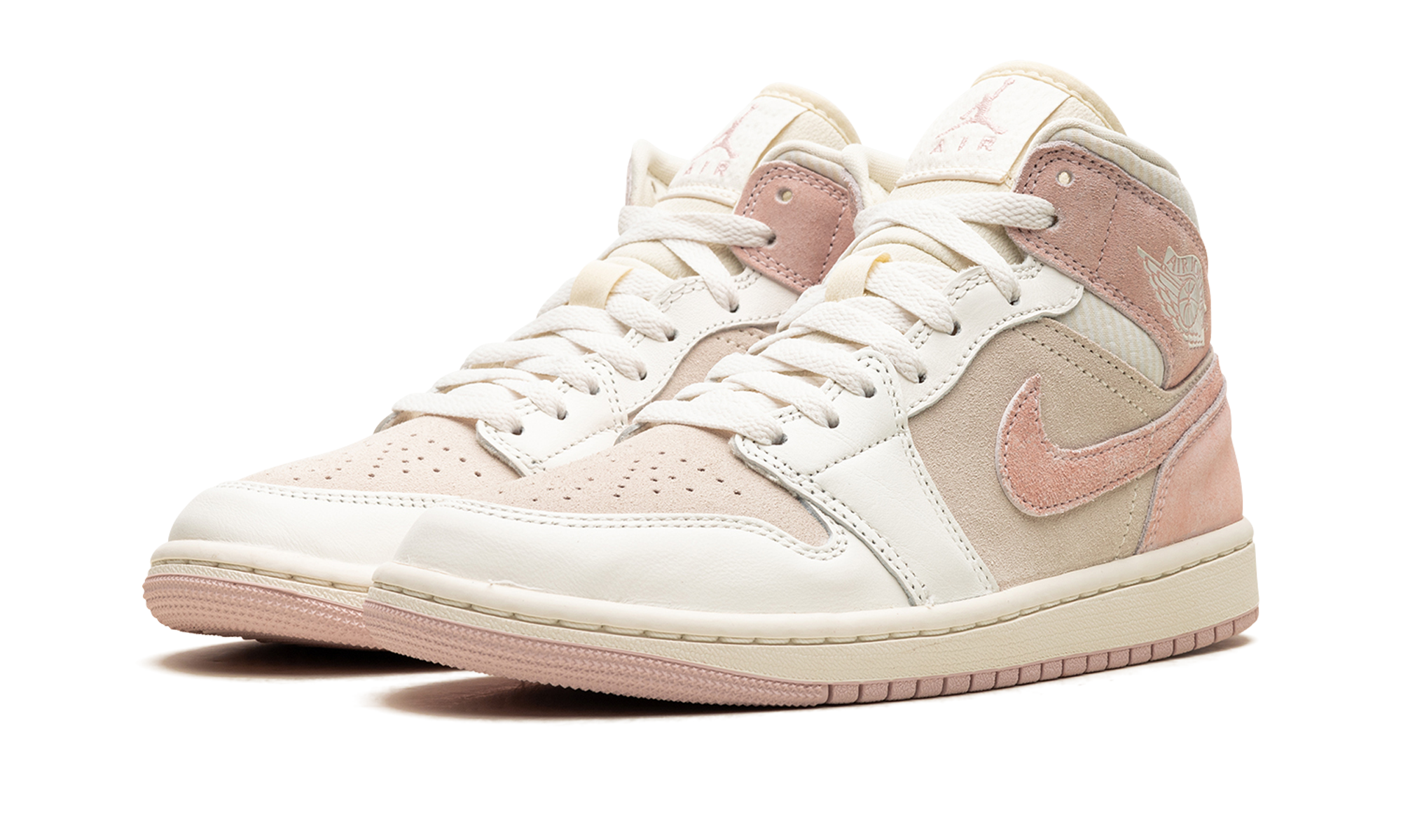Air Jordan 1 Mid SE WMNS "Coconut Milk / Legend Pink" FQ1926 161