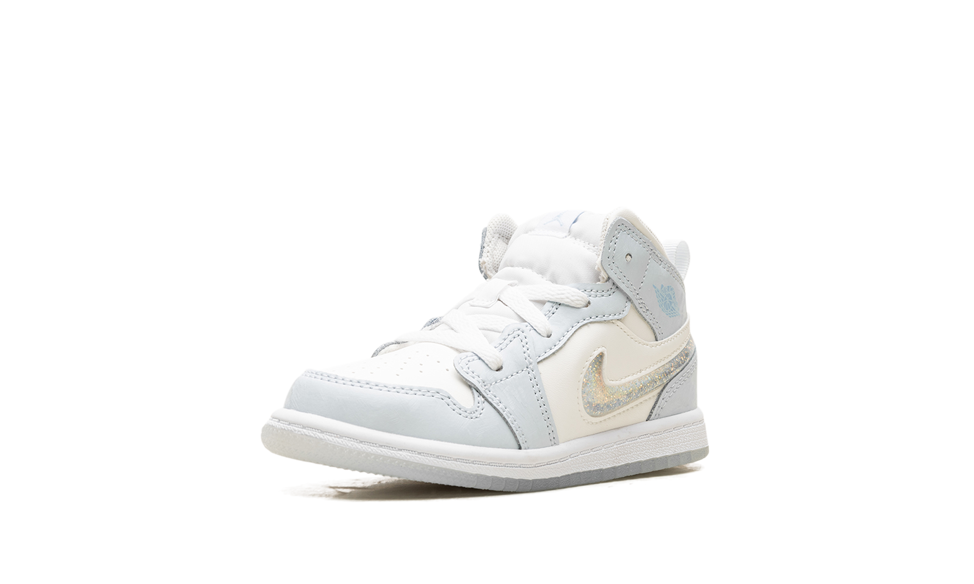 Air Jordan 1 Mid TD "Glitter Swoosh" FQ9116 400