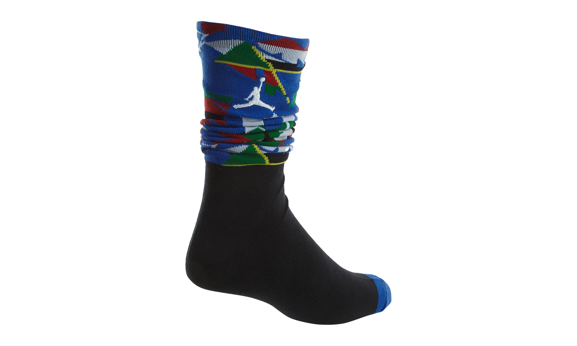 Jordan 9 Low Crew Socks "Royal Blue Black" 806411 010