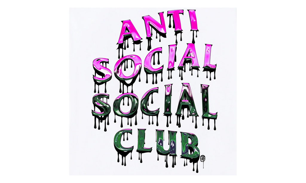 Mind Melt Crewneck Sweatshirt "White" ASSC064