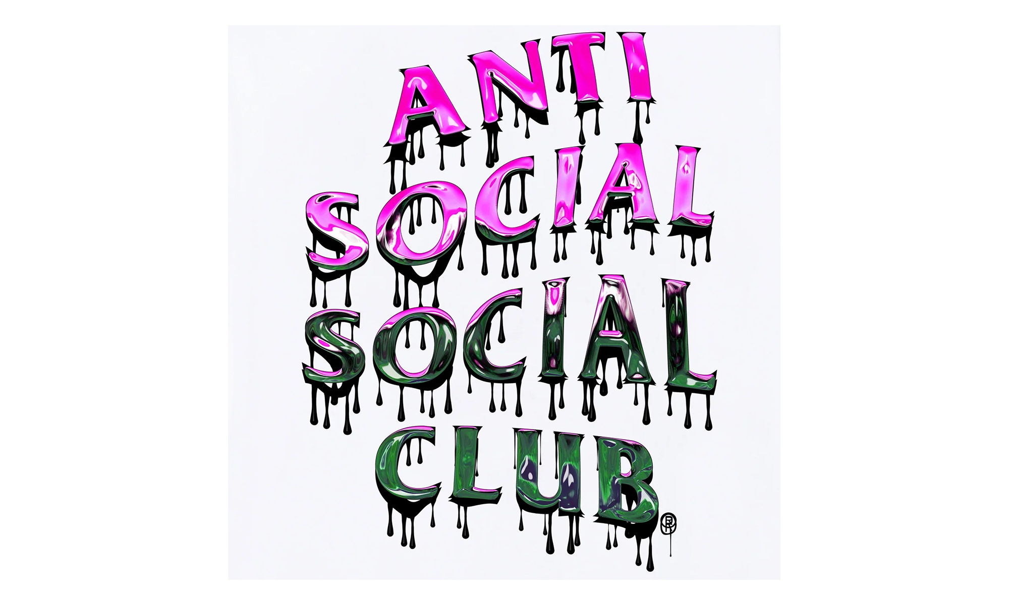 Mind Melt Crewneck Sweatshirt "White" ASSC064
