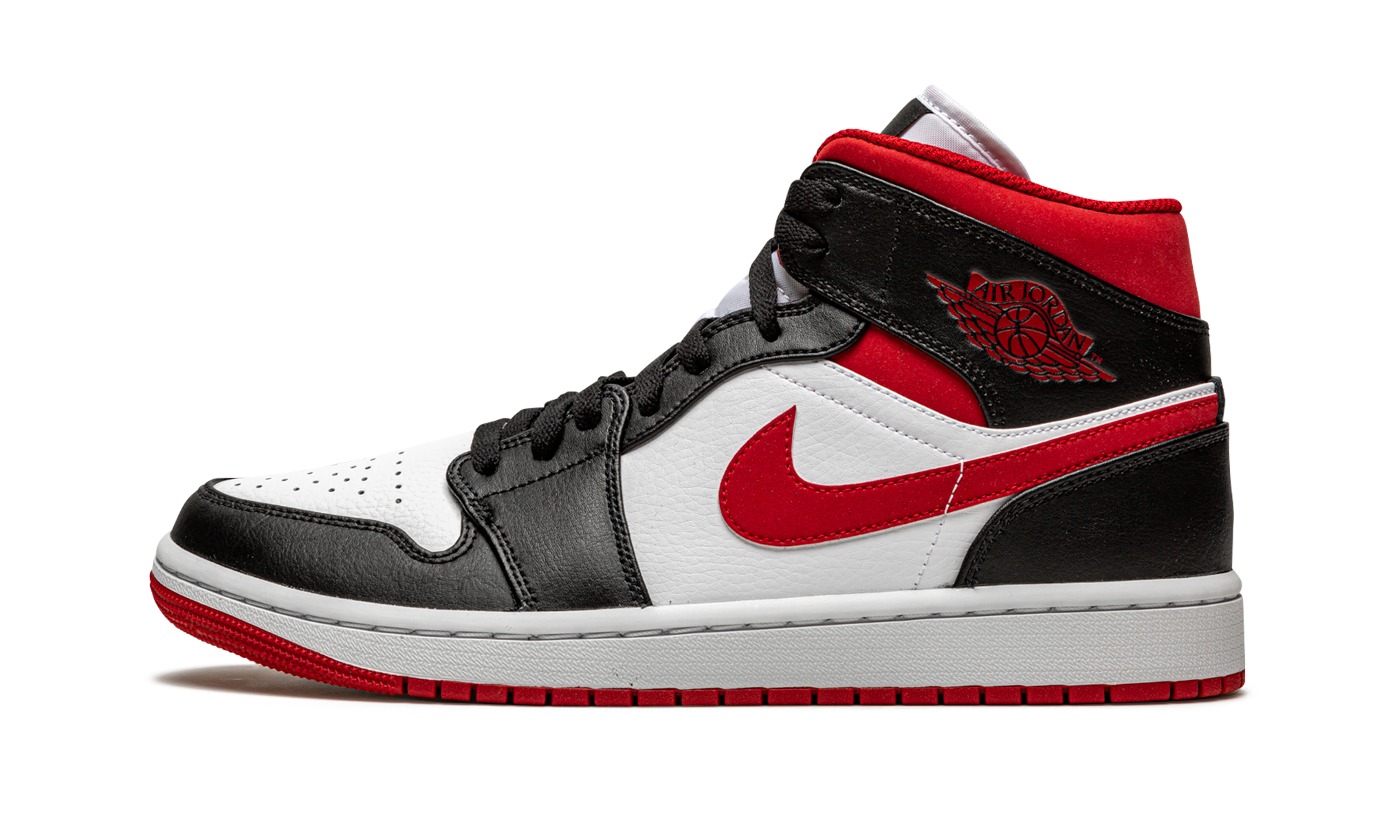 Air Jordan 1 Mid "Metallic Red" 554724 122