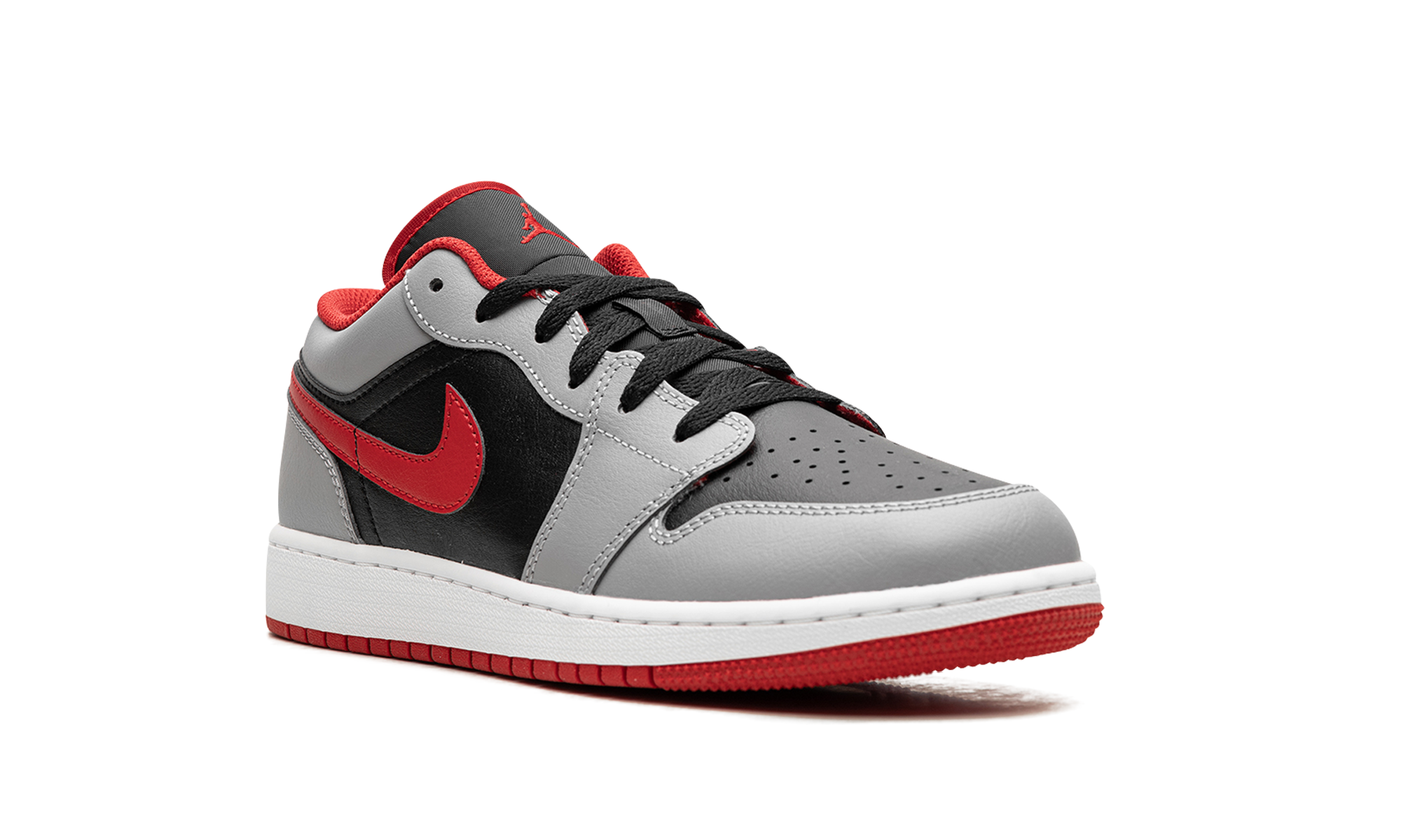 Air Jordan 1 Low GS "Black / Fire Red" 553560 060