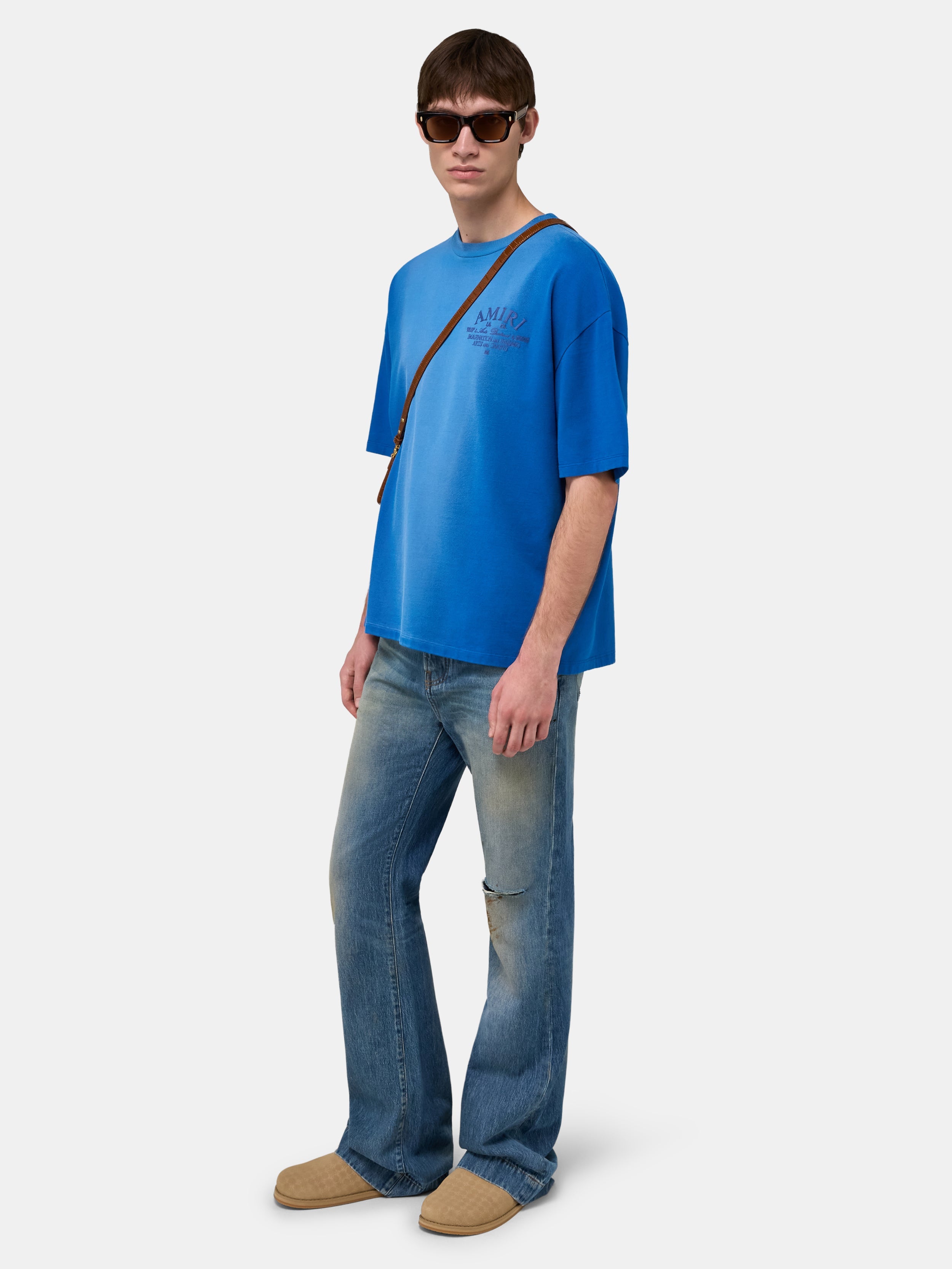 ARTS DISTRICT OVERSIZED TEE - Sapphire