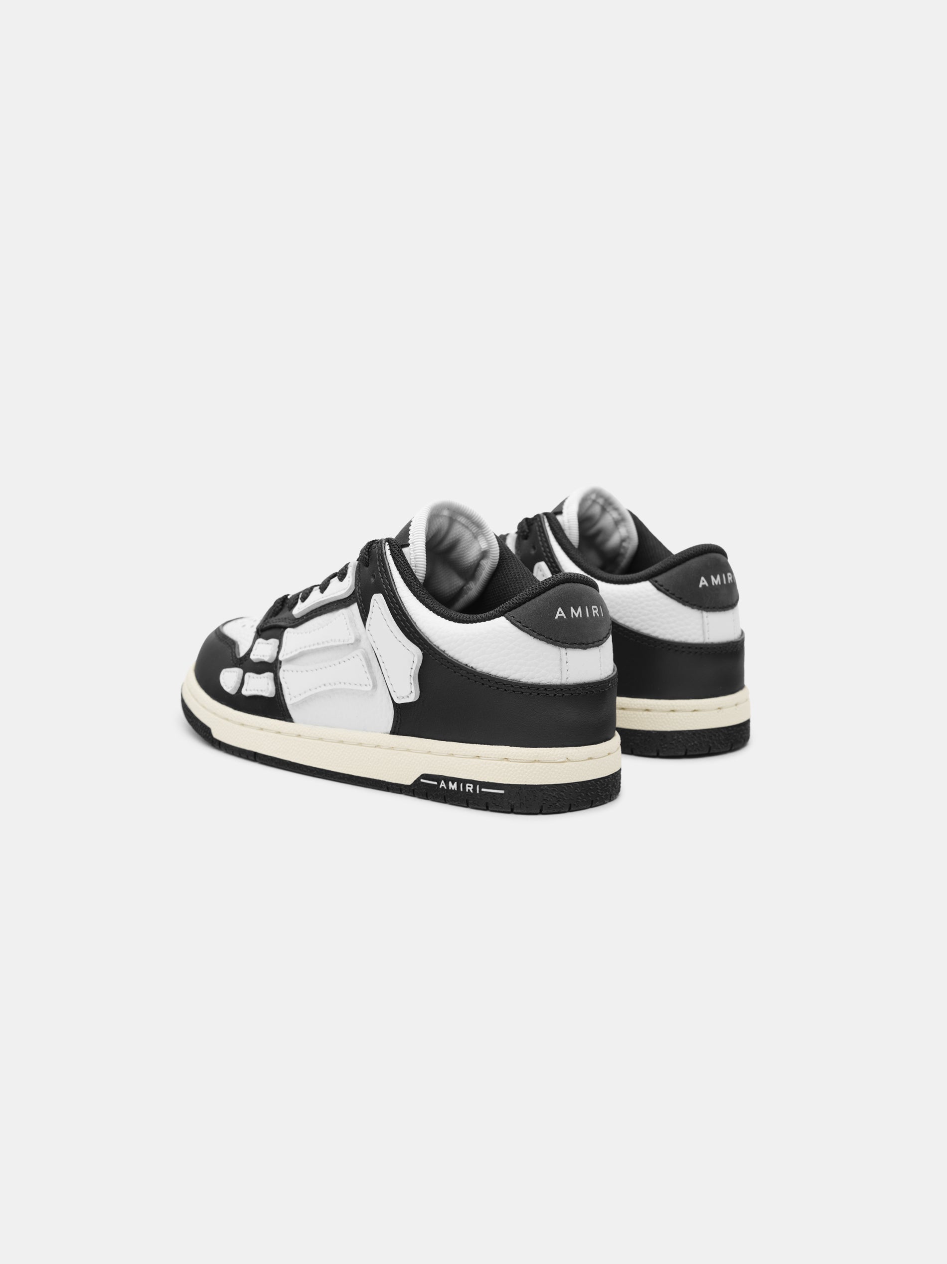 KIDS - KIDS' SKEL-TOP LOW - BLACK WHITE