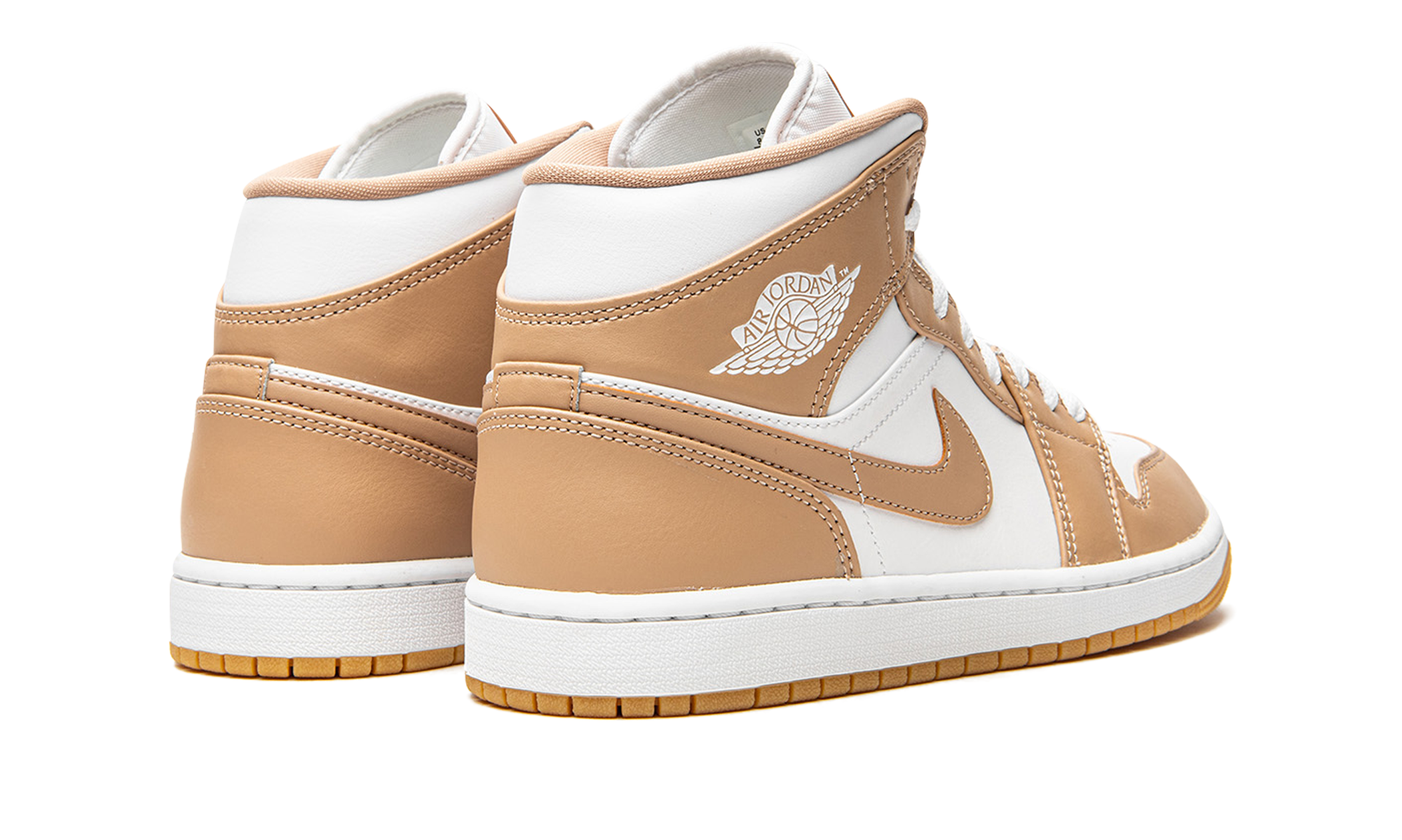 Air Jordan 1 Mid "Tan / Gum" 554724 271