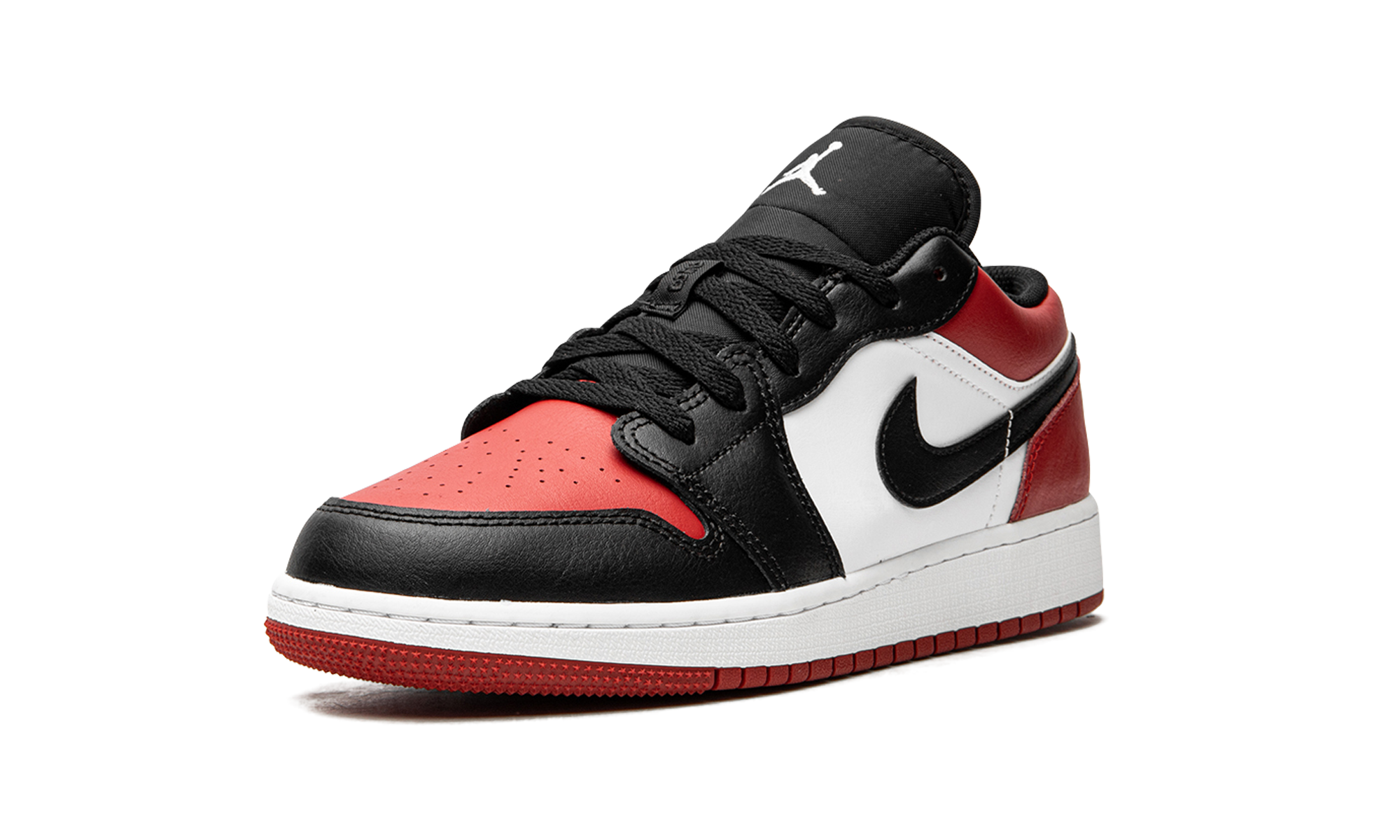 Air Jordan 1 Low GS "Bred Toe" 553560 612