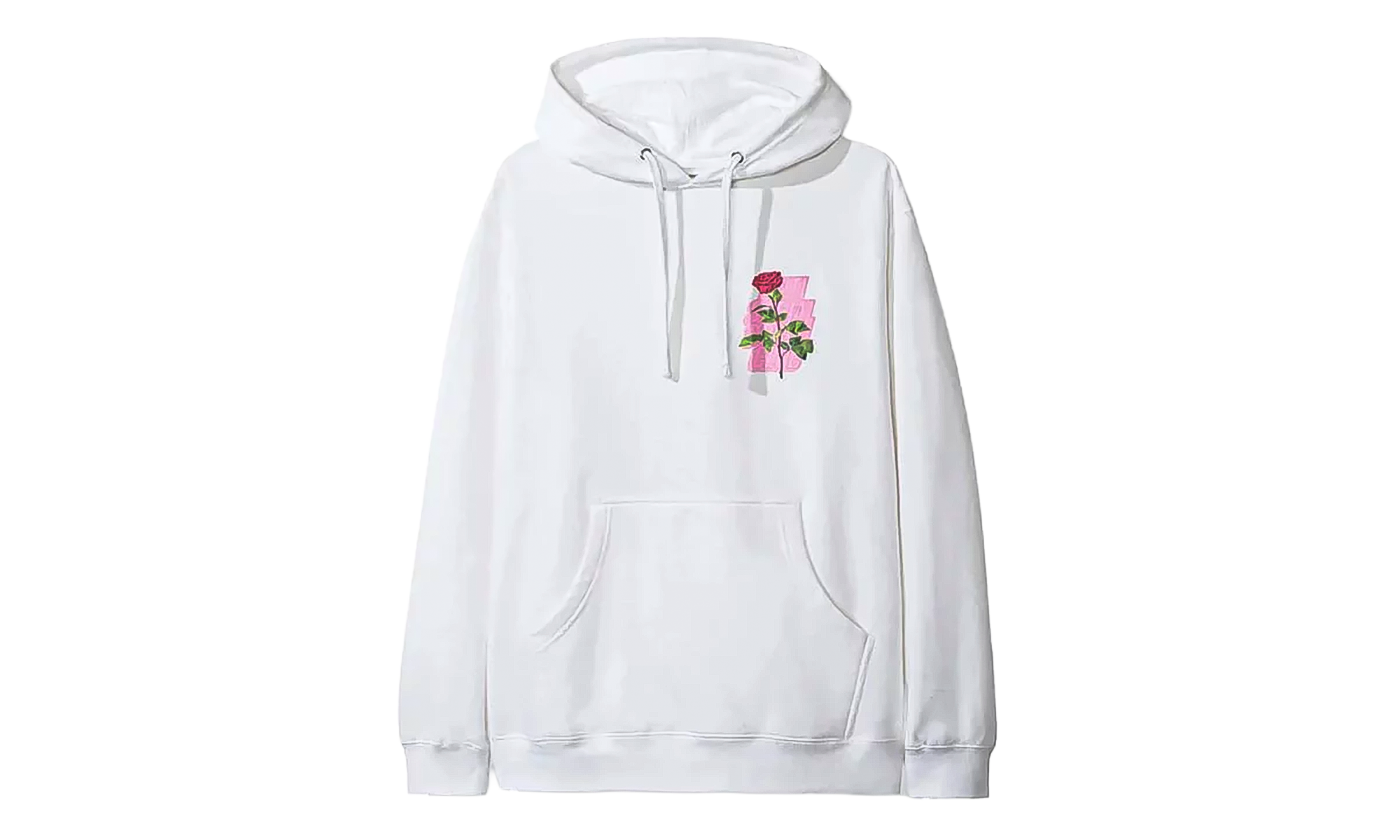Blocked Logo Plant Me Hoodie "White" ASSC013
